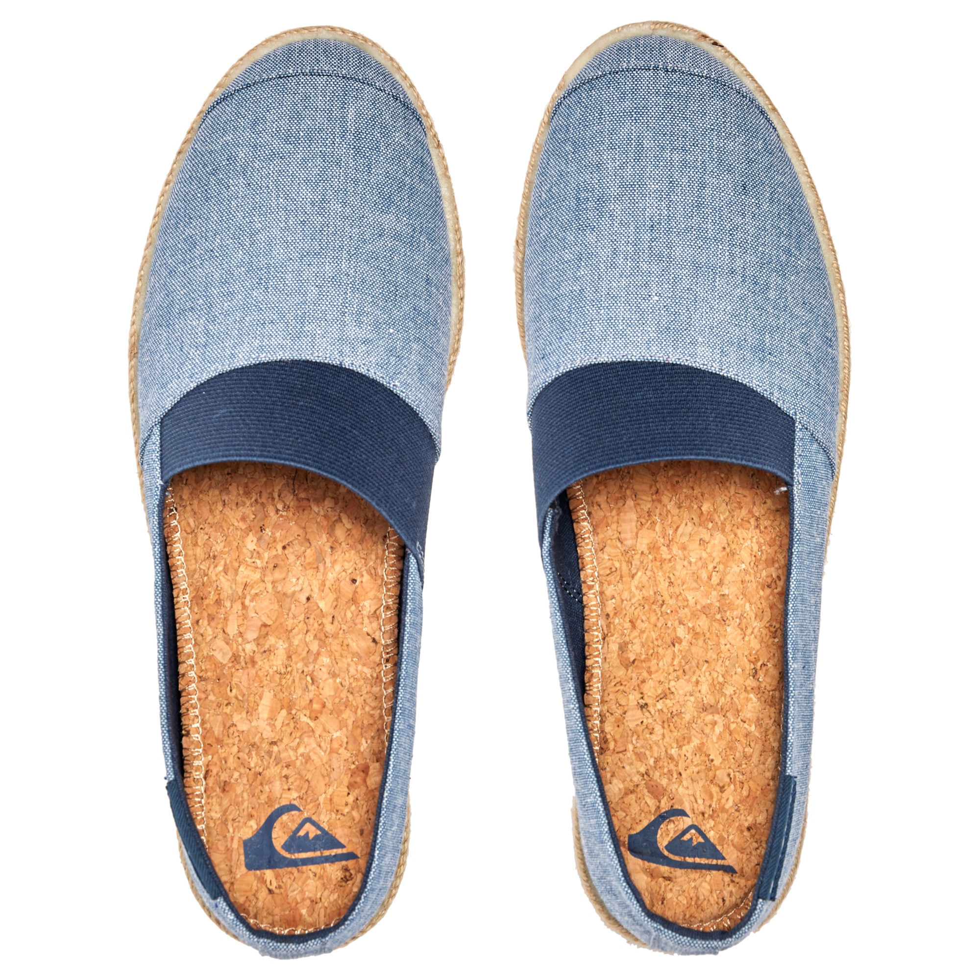 Zapatos de hombre Espadrilled Quiksilver - Azul Azul-2