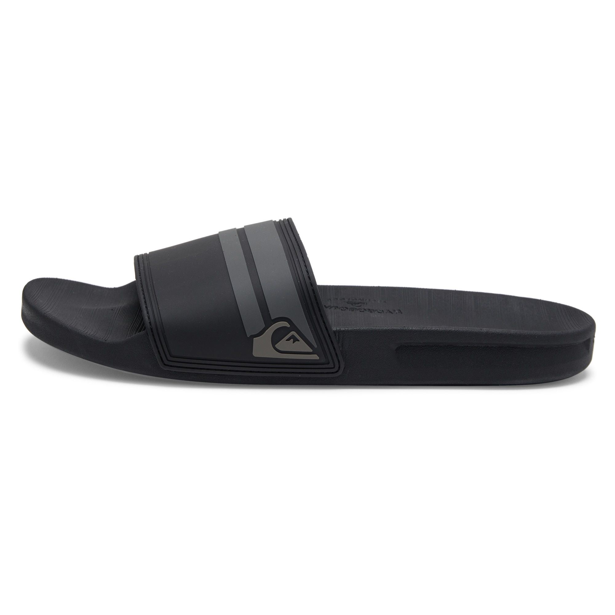Quiksilver Chanclas de hombre Rivi Slide Negro
