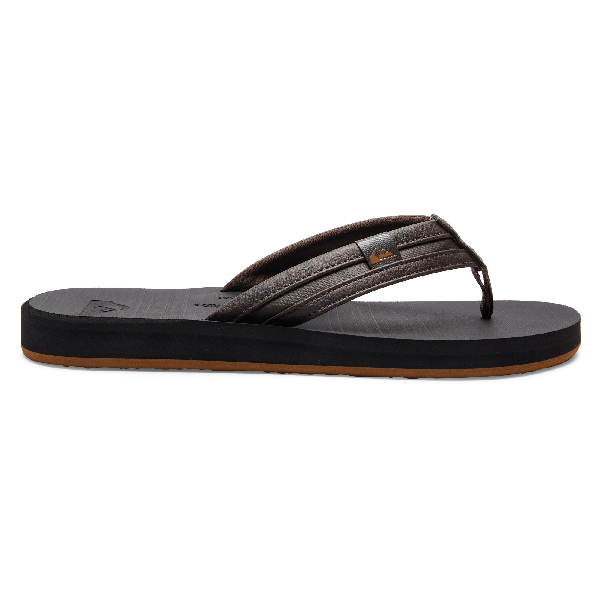 Chanclas de hombre Carver Squish Quiksilver - Marrón Marrón-2