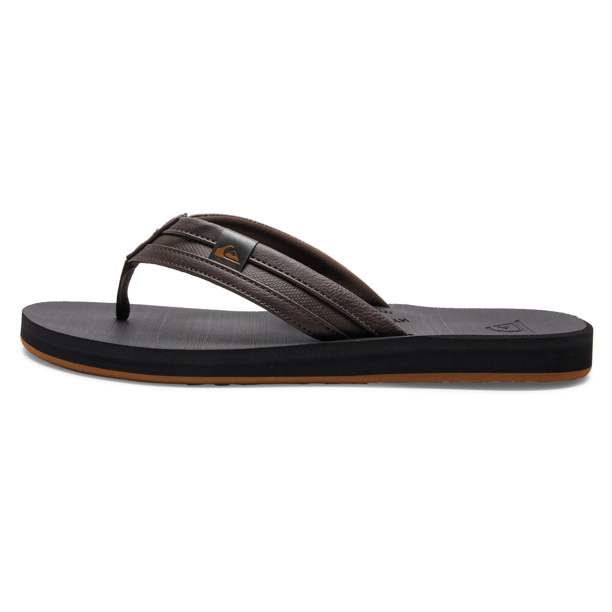 Chanclas de hombre Carver Squish Quiksilver - Marrón Marrón-3