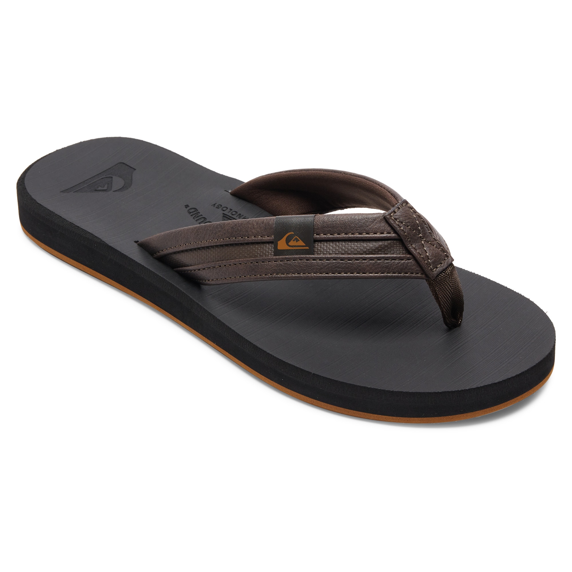 Quiksilver Sandalias de hombre Carver Squish Negro
