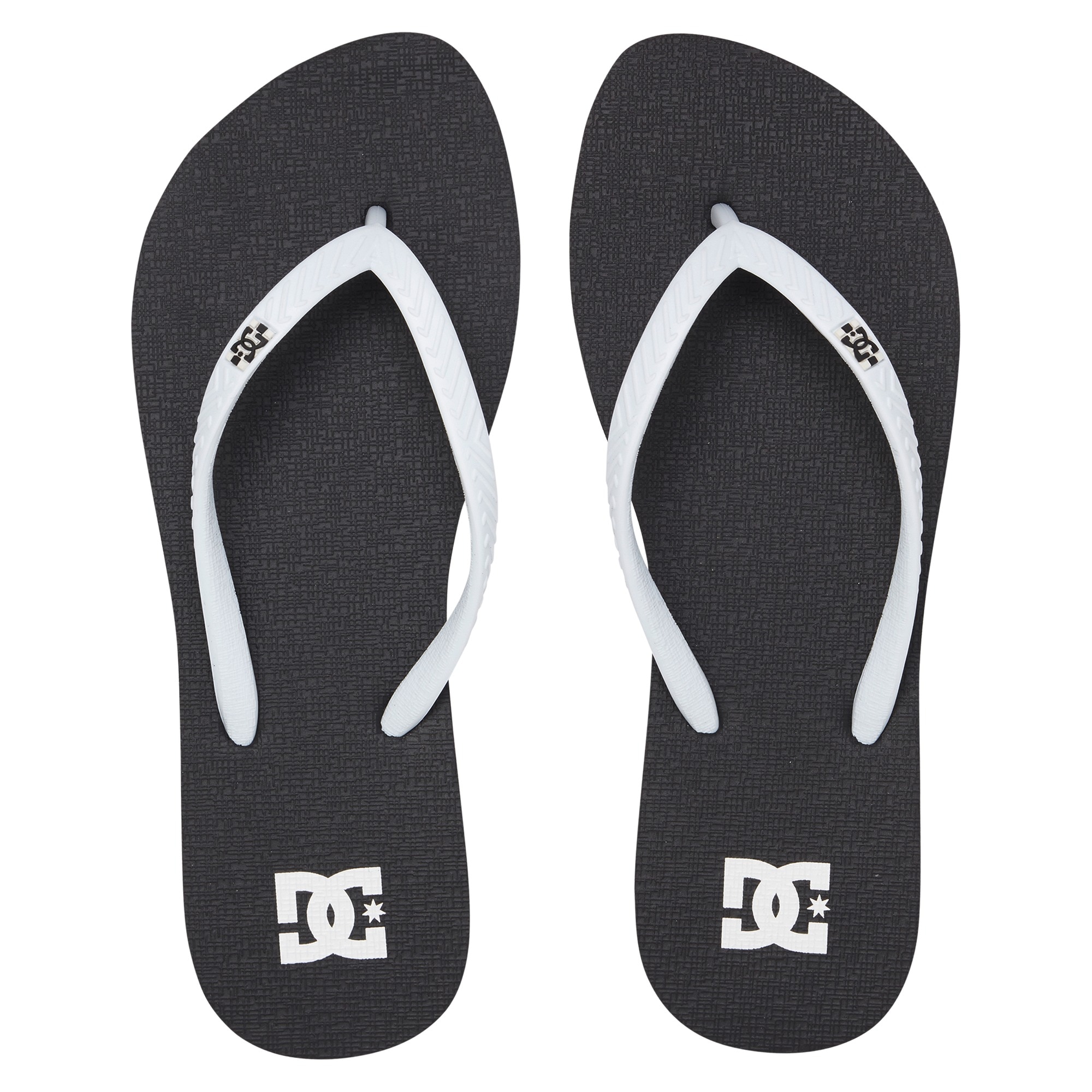 Chanclas de mujer Spray DC Shoes - Negro / Blanco Negro / Blanco-2