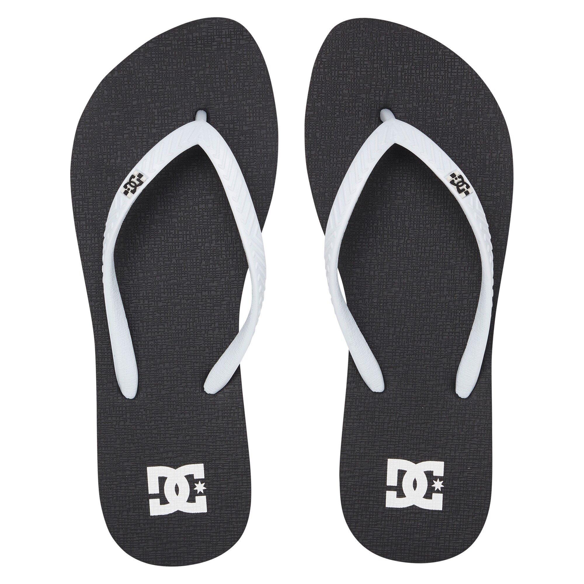 Chanclas de mujer Spray DC Shoes - Negro / Blanco Negro / Blanco-3