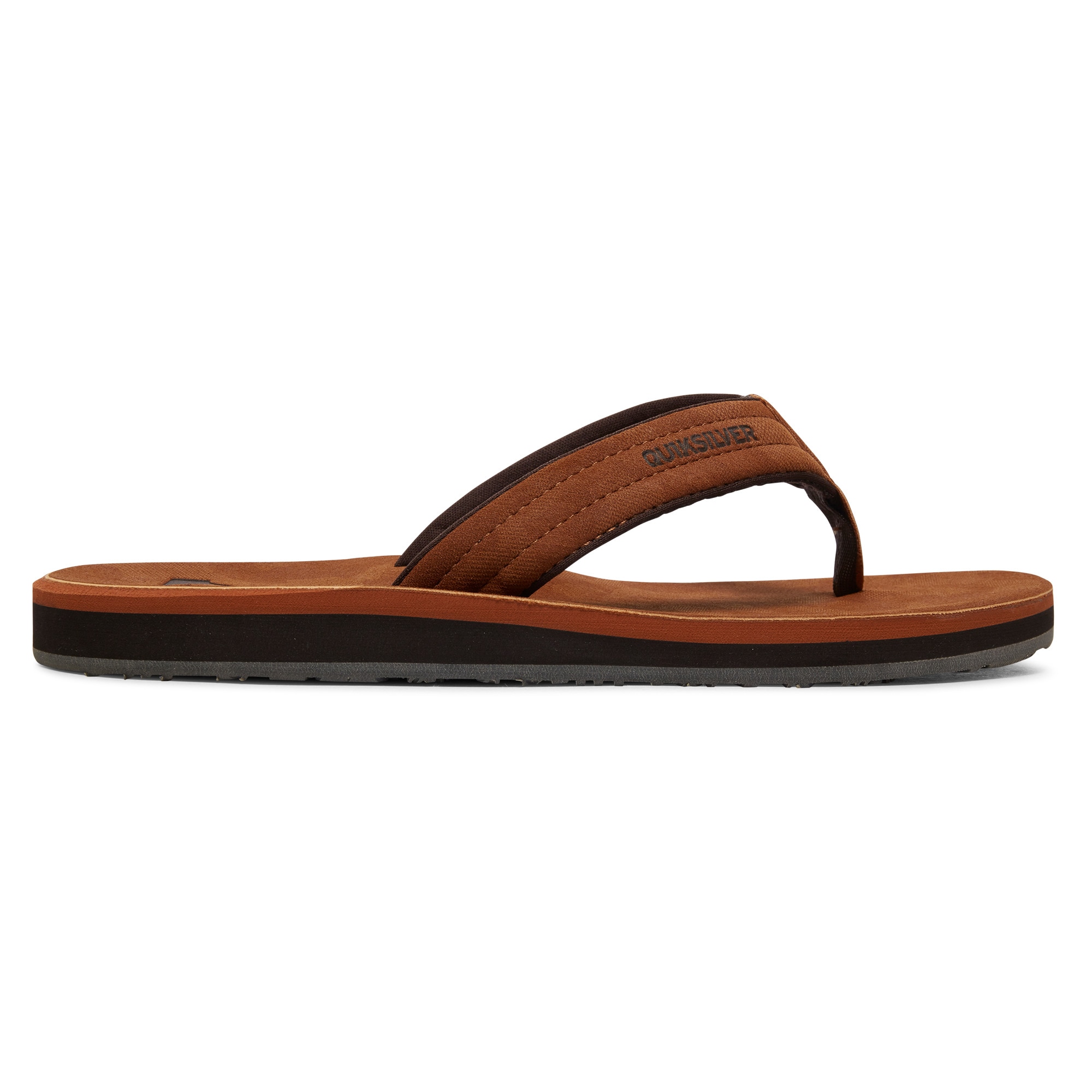 Chanclas de hombre Carver Nubuck Quiksilver - Marrón Marrón-2
