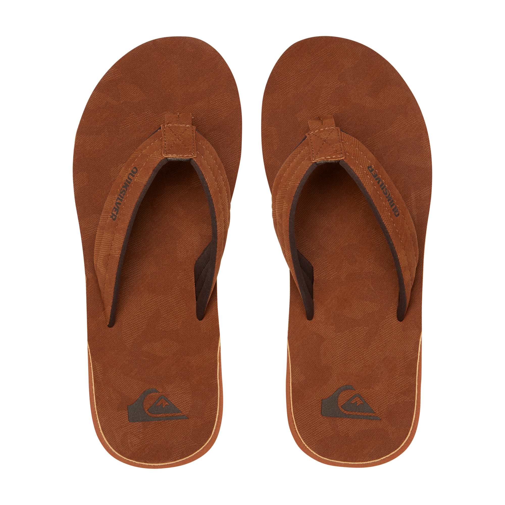 Chanclas de hombre Carver Nubuck Quiksilver - Marrón Marrón-3