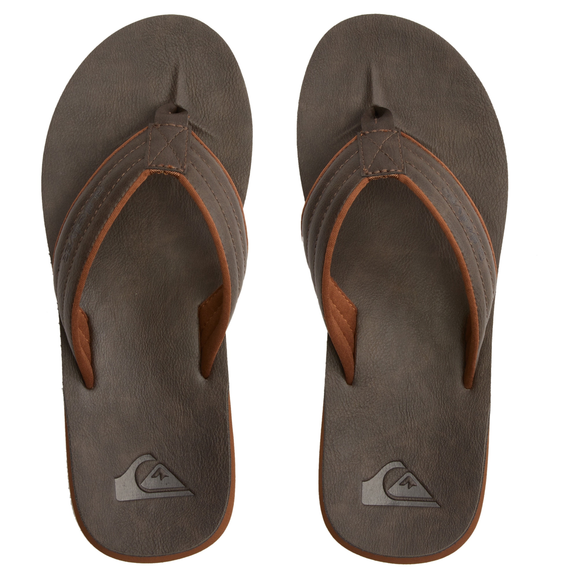 Imagen 0 de Sandalias de hombre Carver Nubuck Quiksilver Marrón oscuro