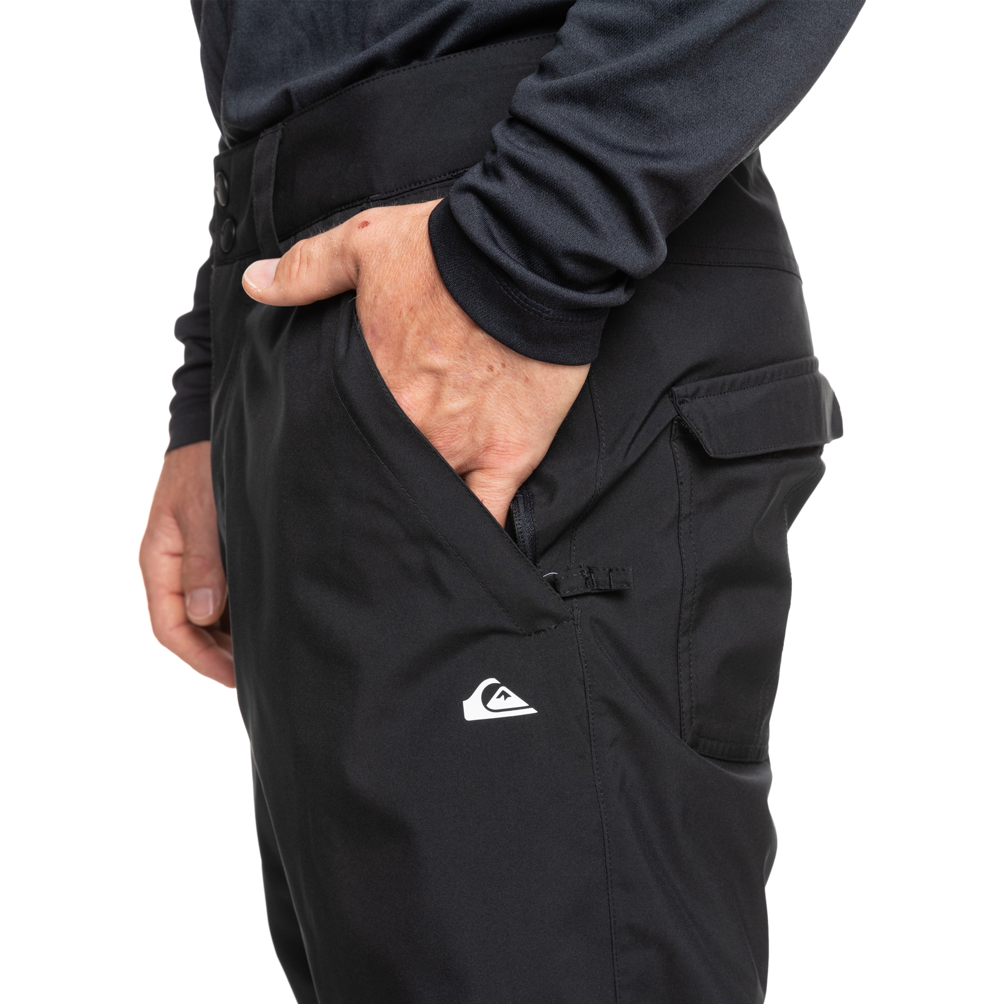 Pantalón de esquí de hombre Estate Quiksilver - Negro Negro-4