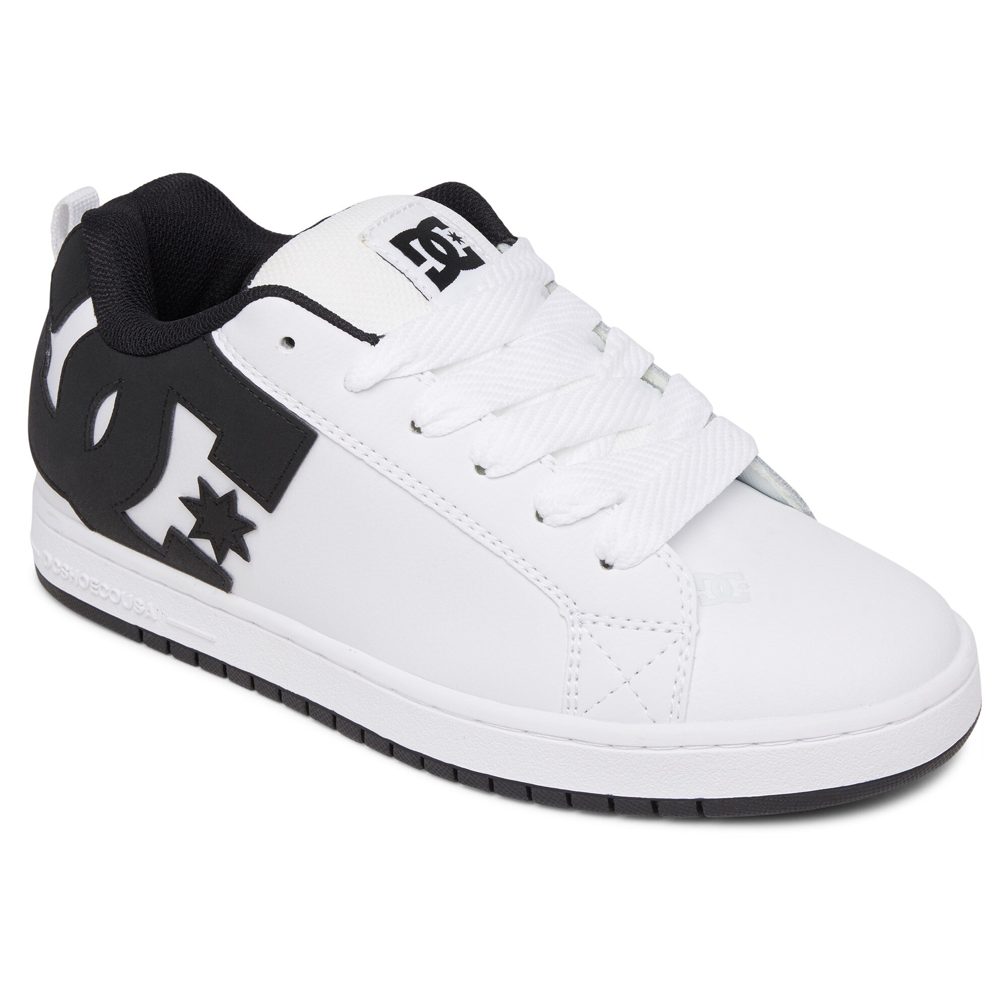 Zapatillas de hombre Court Graffik DC Shoes - Blanco / Negro Blanco / Negro-2