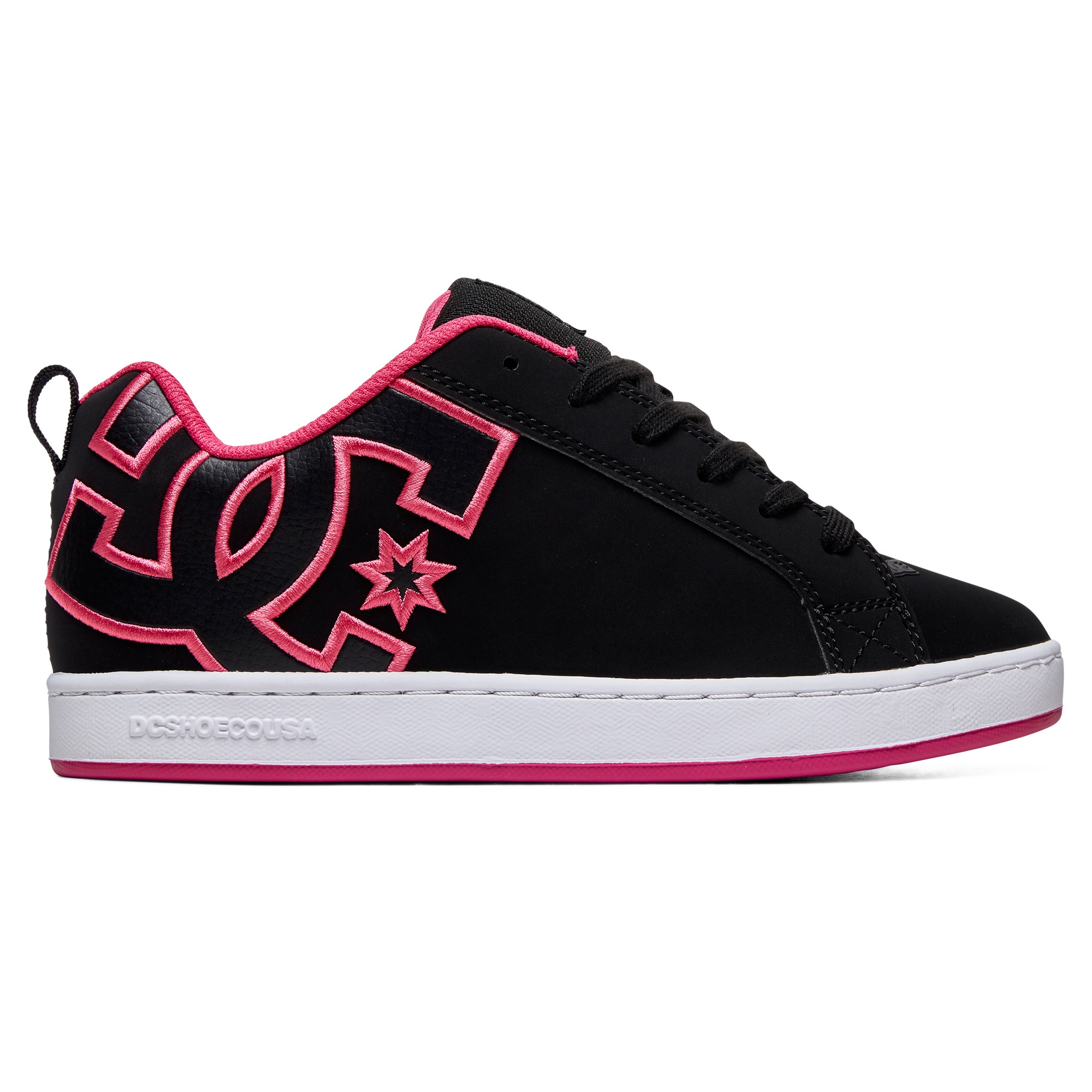 DC Shoes Zapatillas de mujer Court Graffik Negro / Blanco