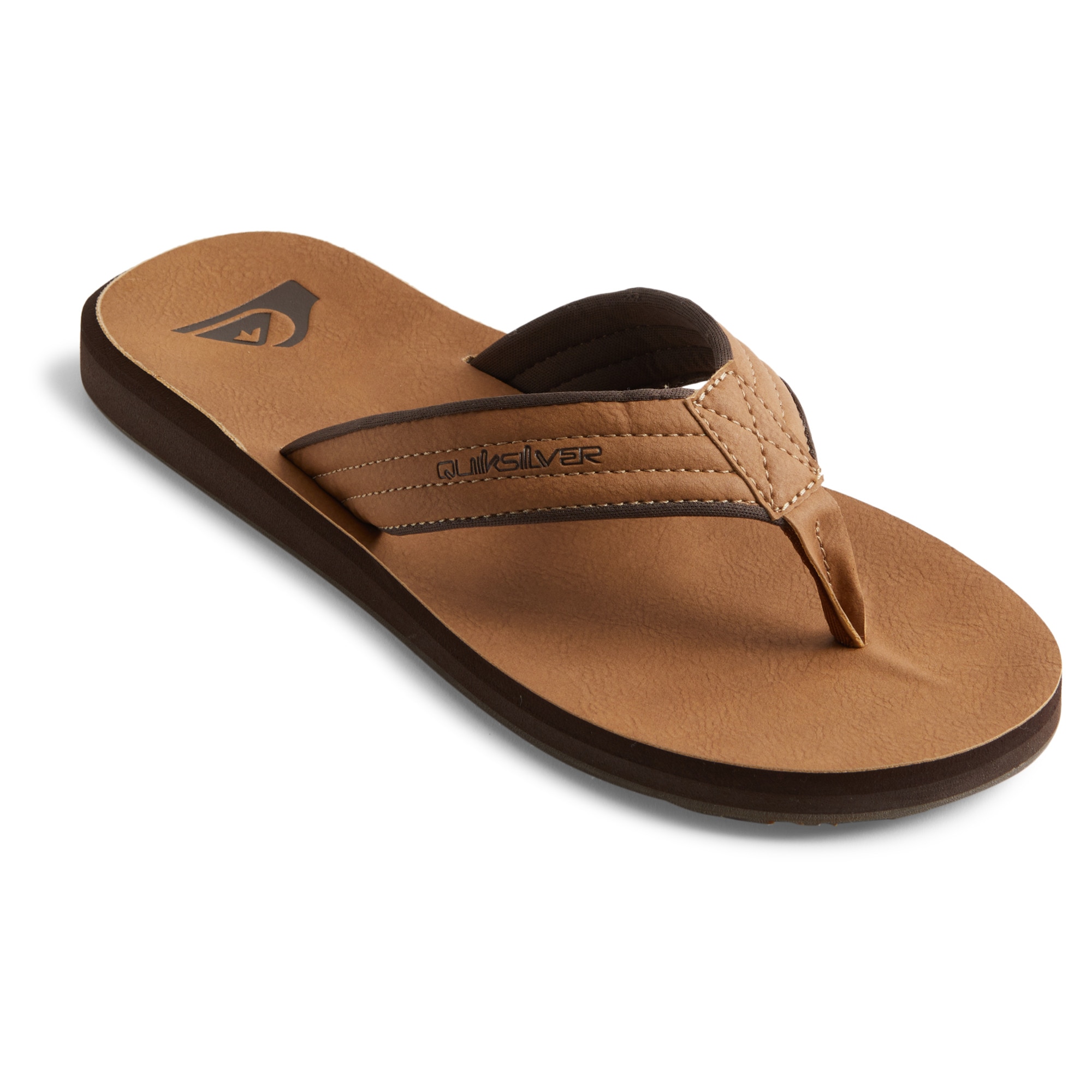 Quiksilver Sandalias de hombre Carver Nubuck Negro