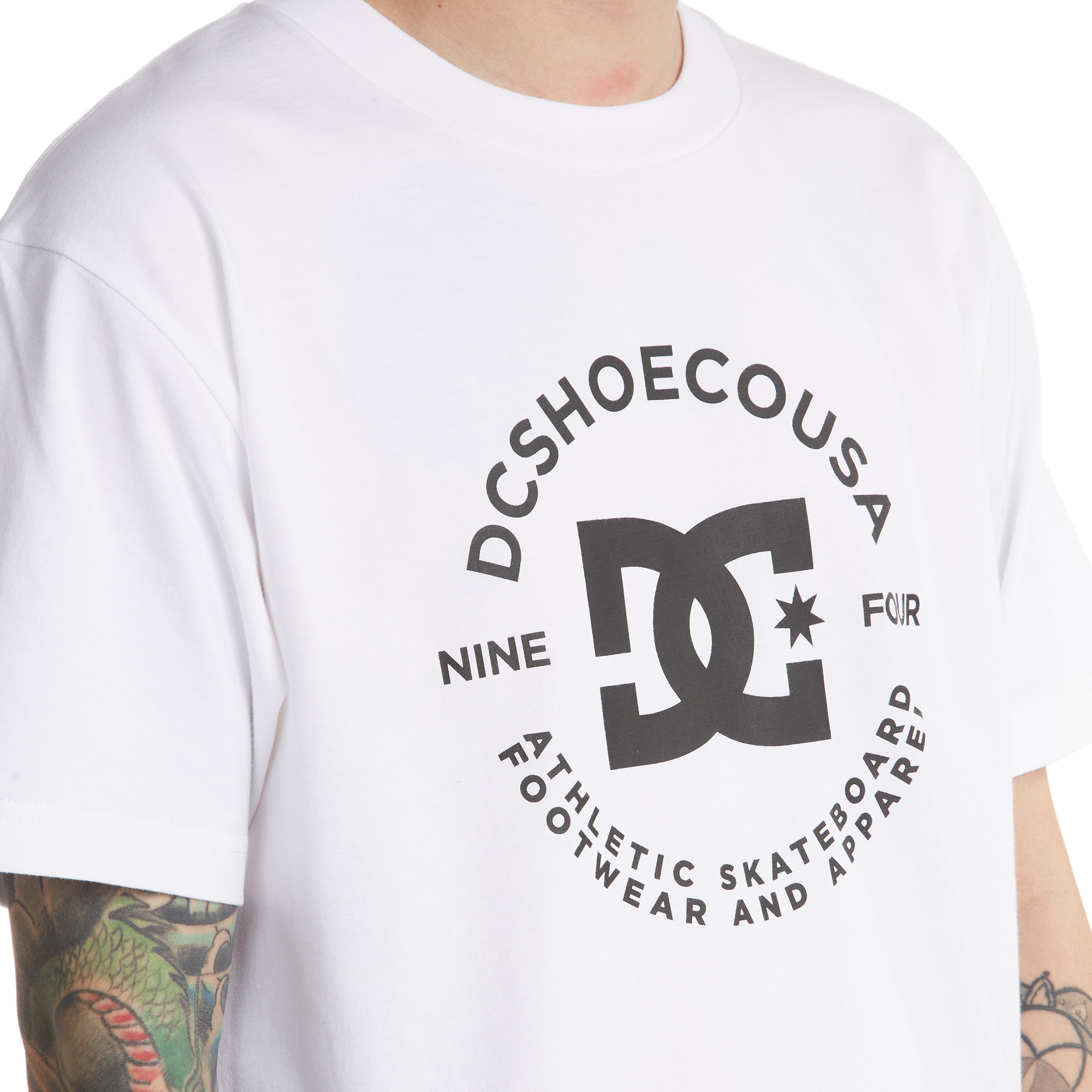 Imagen 5 de Camiseta de hombre DC Star Pilot DC Shoes - Blanco Blanco