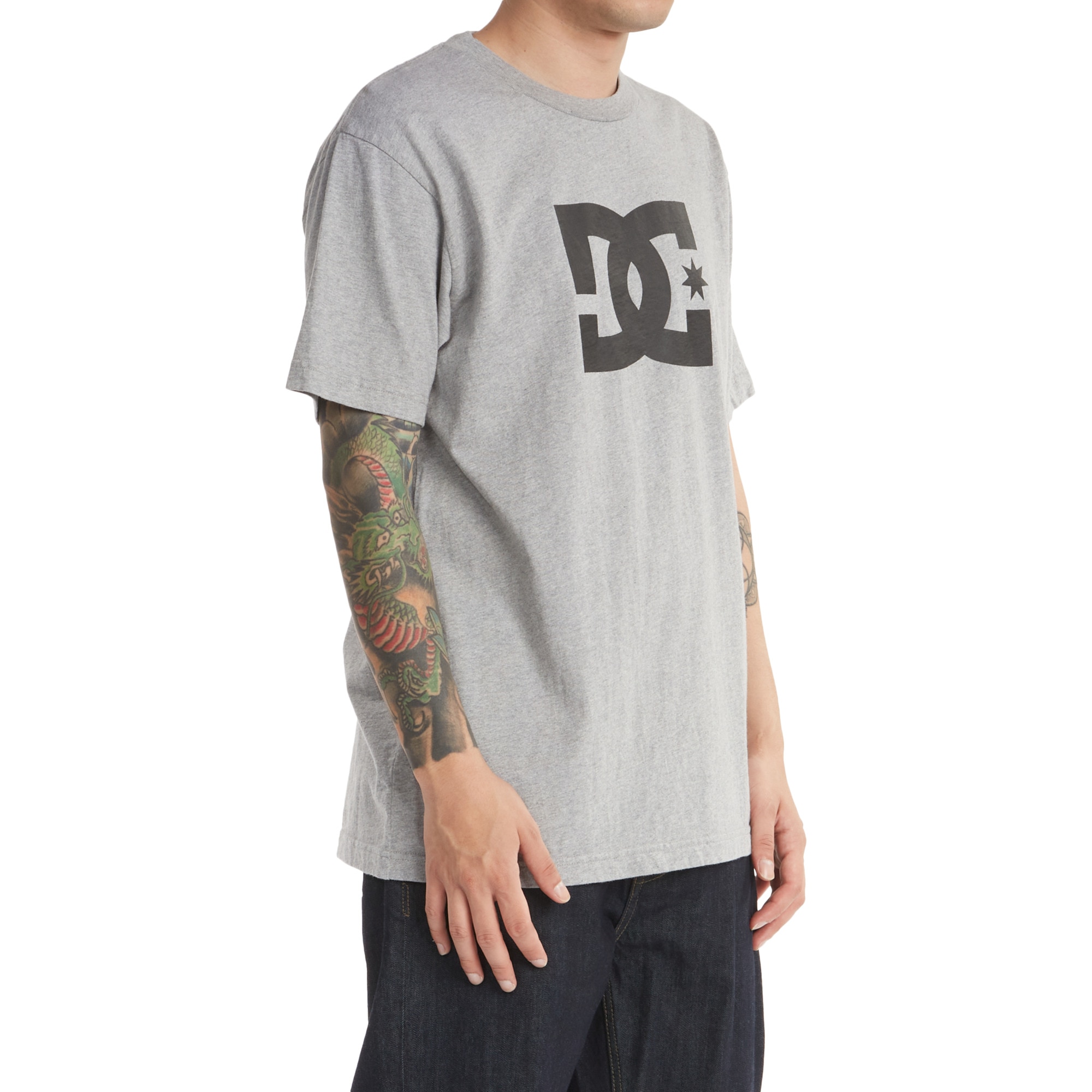 Imagen 4 de Camiseta de hombre DC Star DC Shoes - Gris claro Gris claro