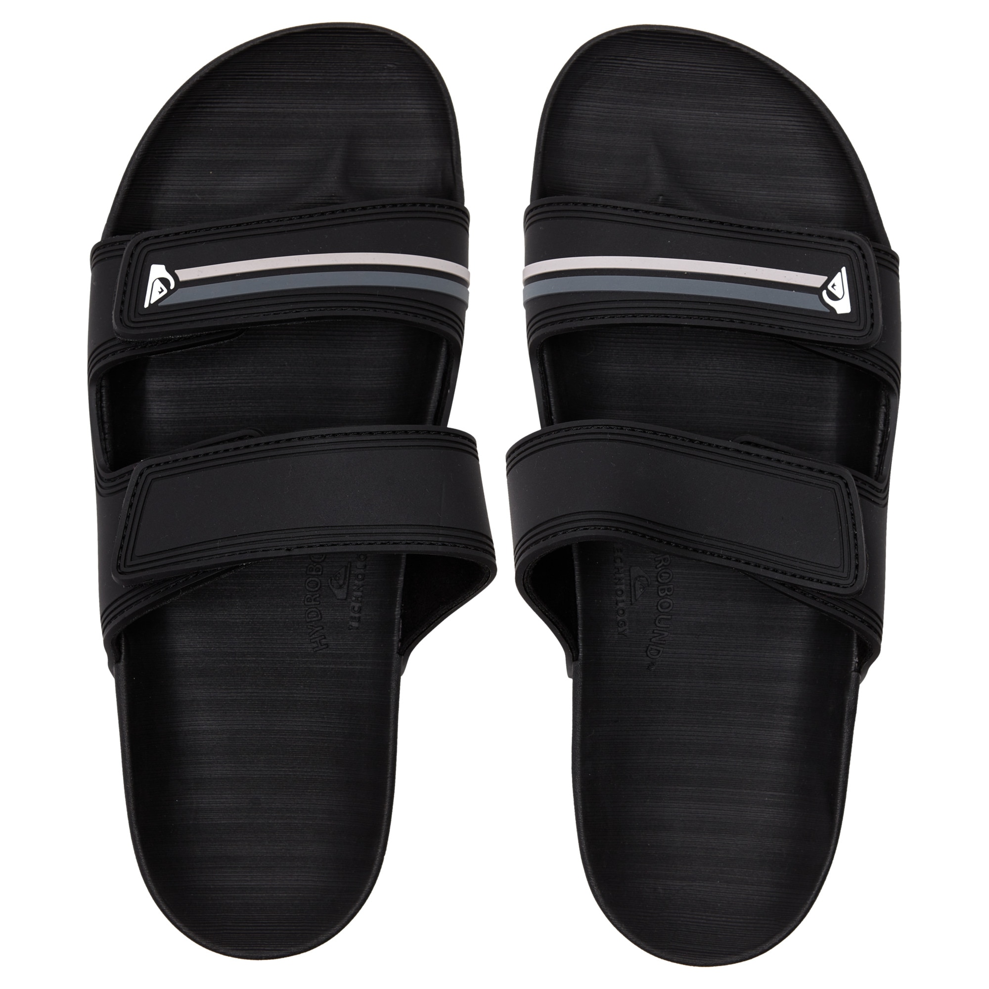 Sandalias de hombre Rivi Double Quiksilver - Negro Negro-4