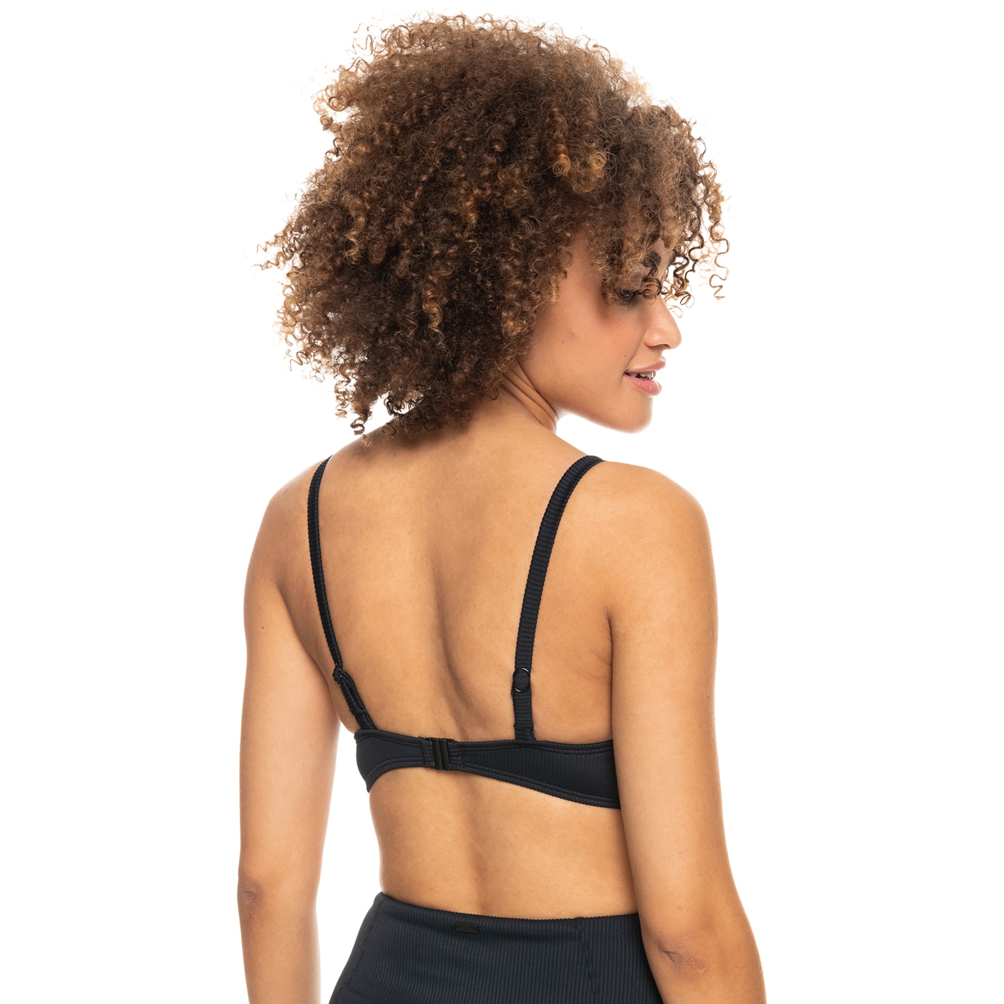 Imagen 3 de Top de bikini de mujer Roxy Love The Sun Ray Roxy - Negro Negro