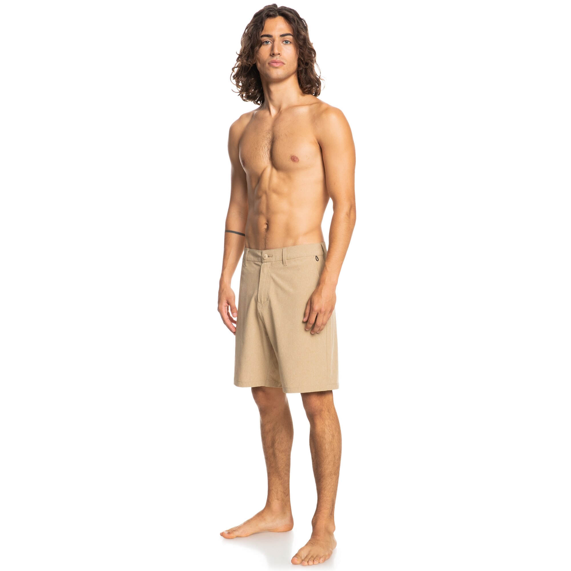 Bañador de hombre Union Heather 19" Quiksilver - Beige Beige-4
