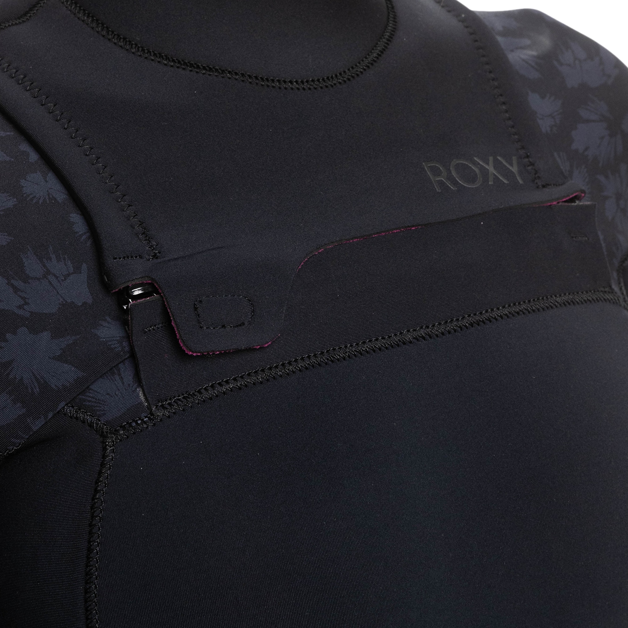 Traje de surf de mujer 3/2mm Swell Series Roxy Negro Negro-4