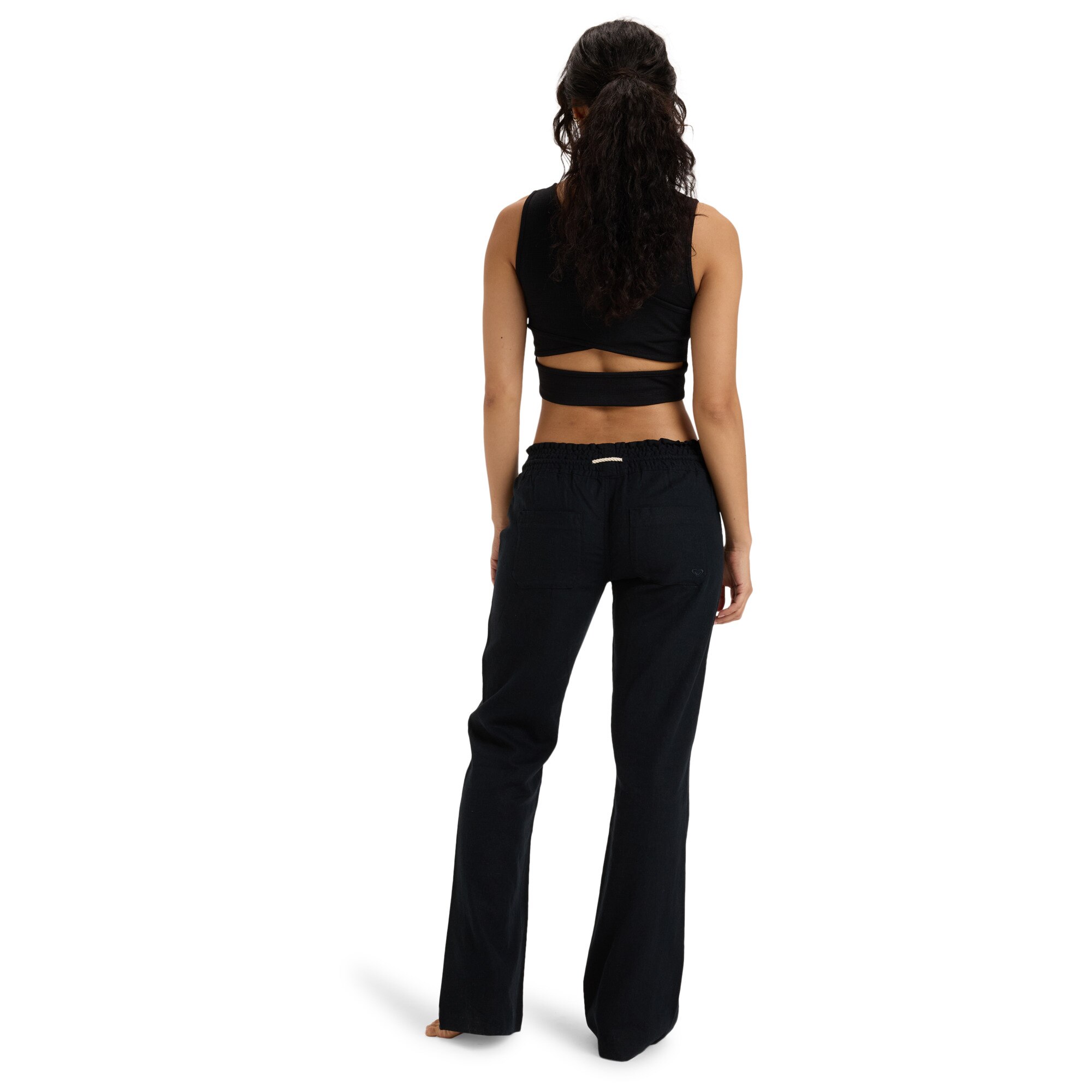 Pantalón de mujer Oceanside Roxy - Negro Negro-2
