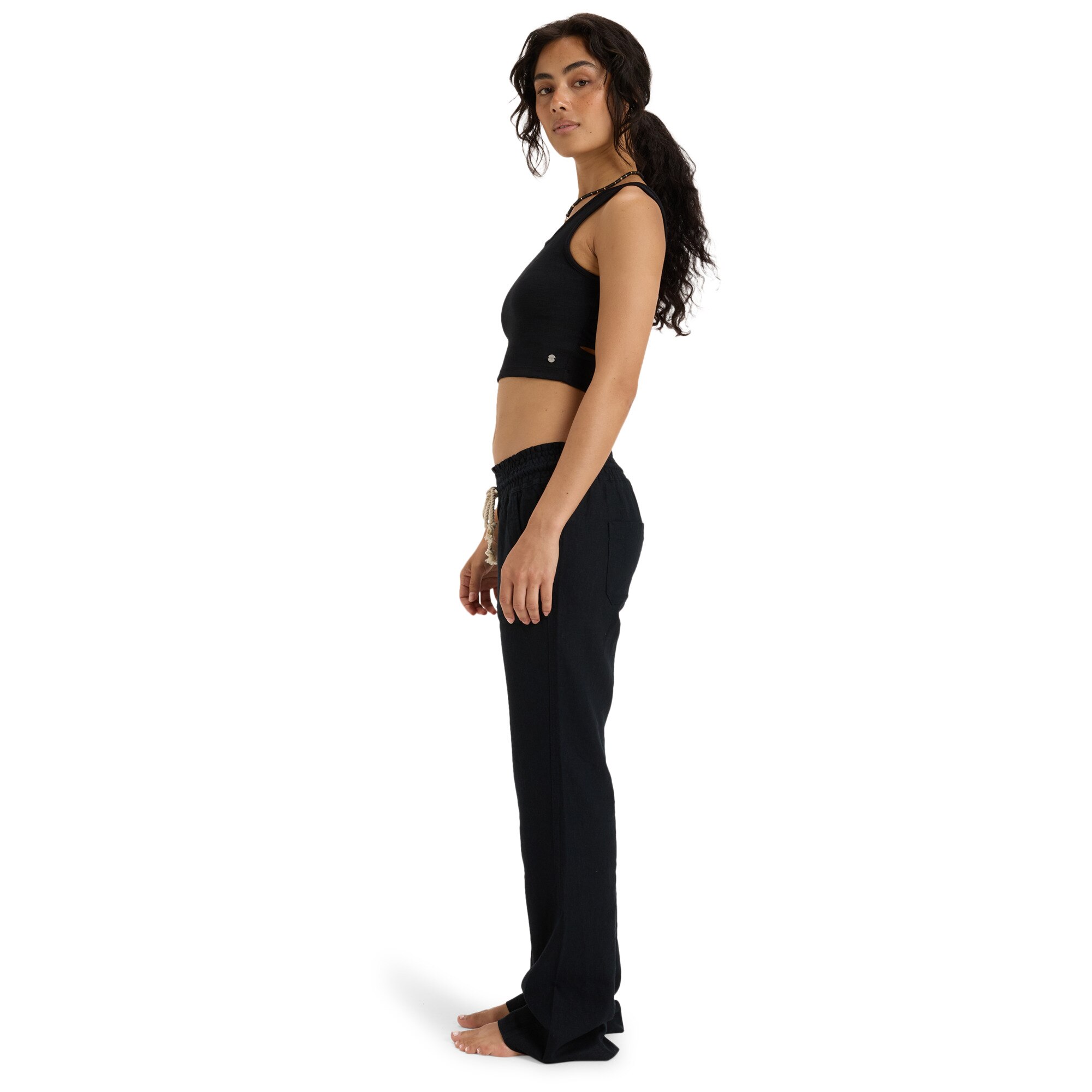 Pantalón de mujer Oceanside Roxy - Negro Negro-3