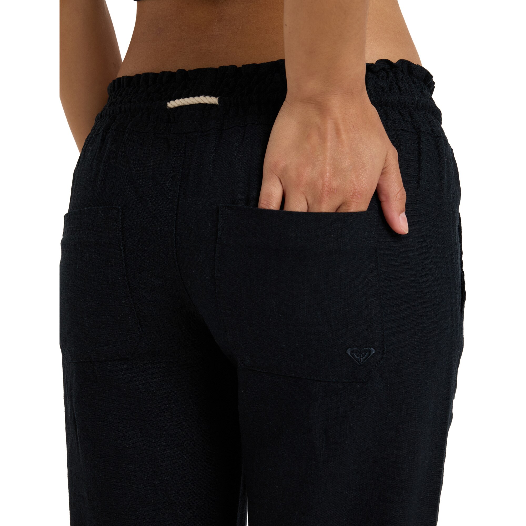Pantalón de mujer Oceanside Roxy - Negro Negro-5