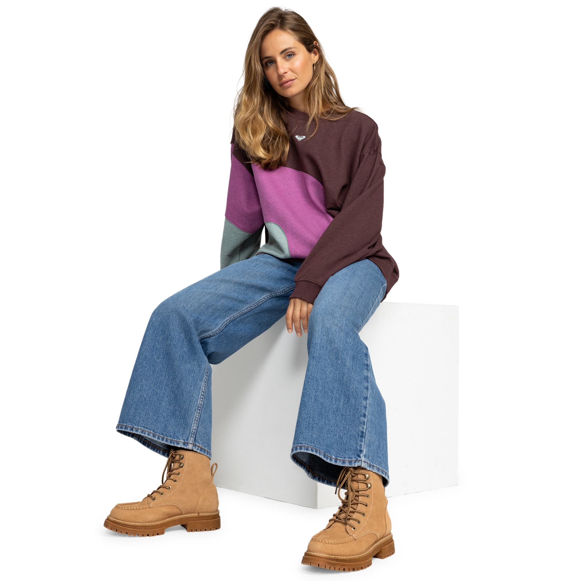 Roxy Botas de mujer Work It Marrón