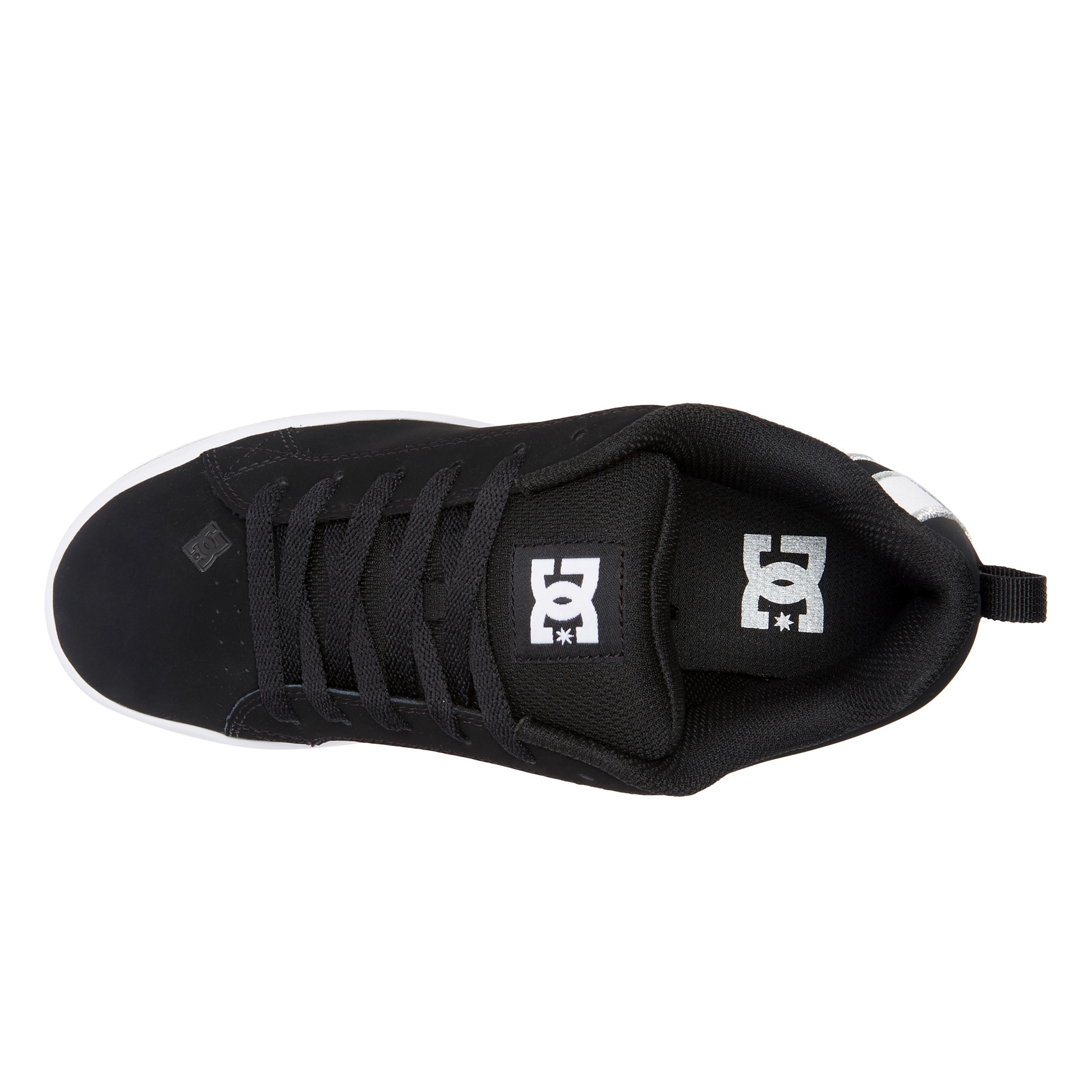 Imagen 4 de Zapatillas de mujer Court Graffik DC Shoes - Negro / Blanco Negro / Blanco