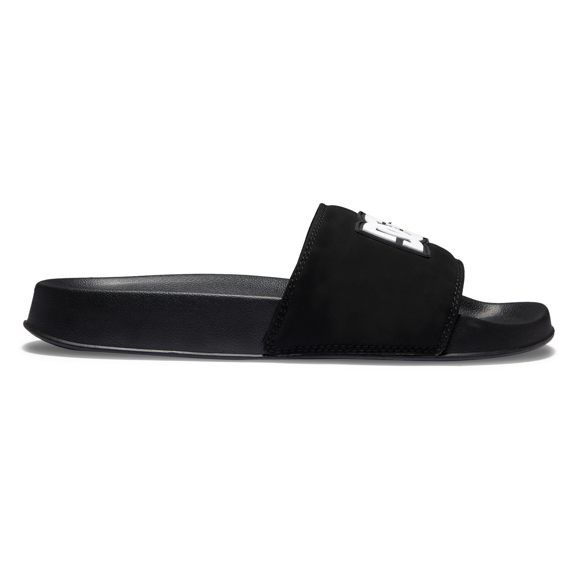 DC Shoes Chanclas de hombre DC Slide Negro / Blanco