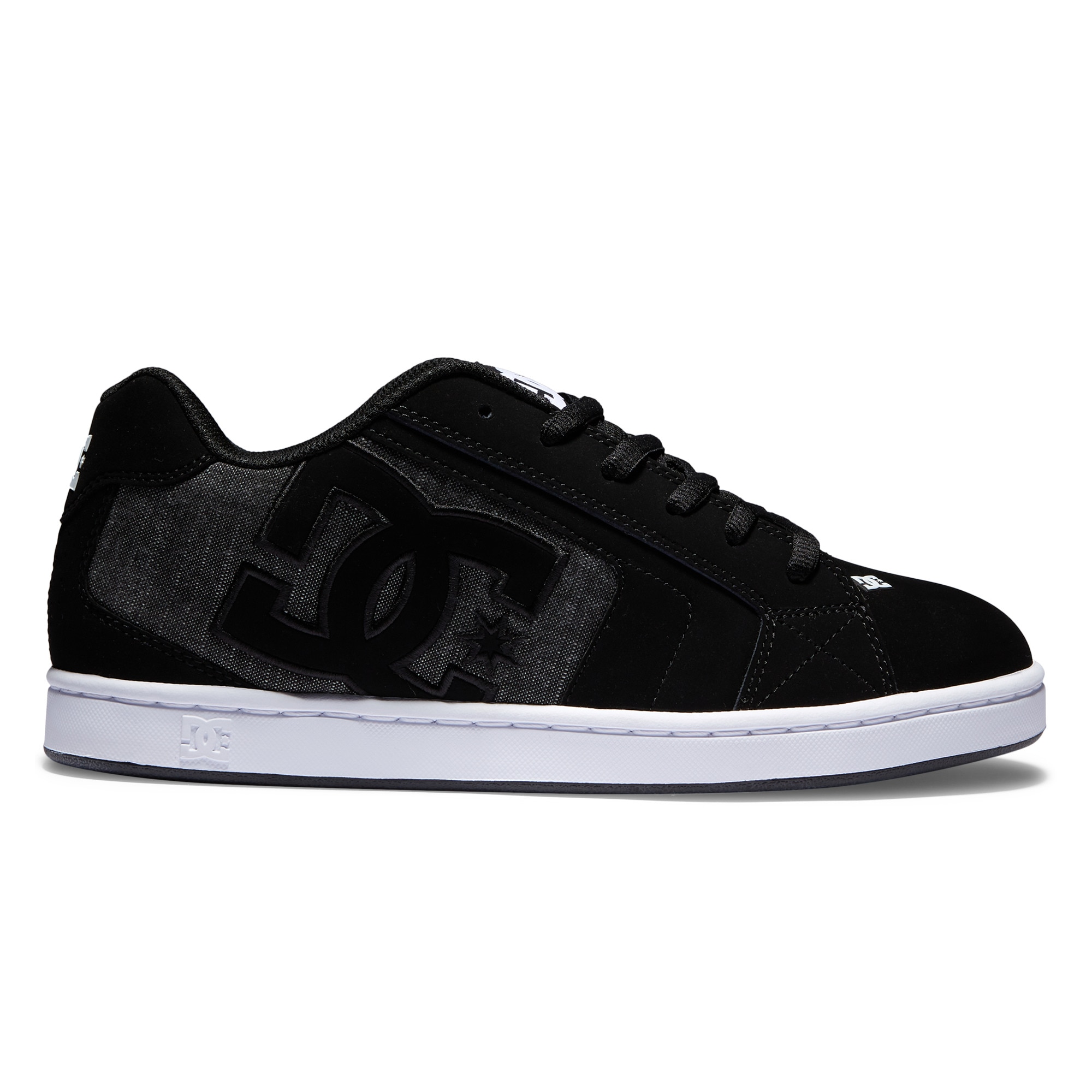 DC Shoes Zapatillas de hombre Net Negro / Gris
