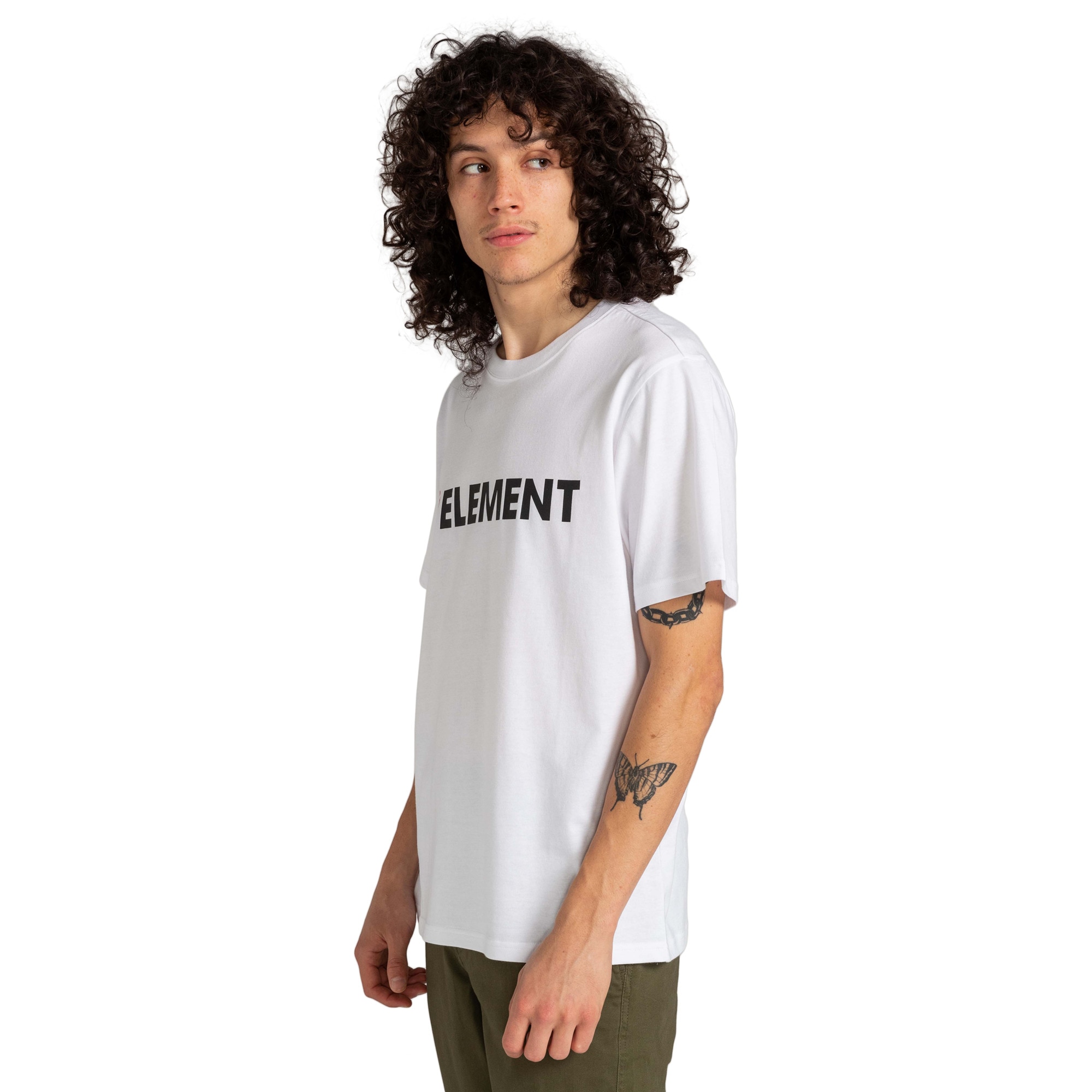 Camiseta de hombre Blazin Element - Blanco Blanco-3