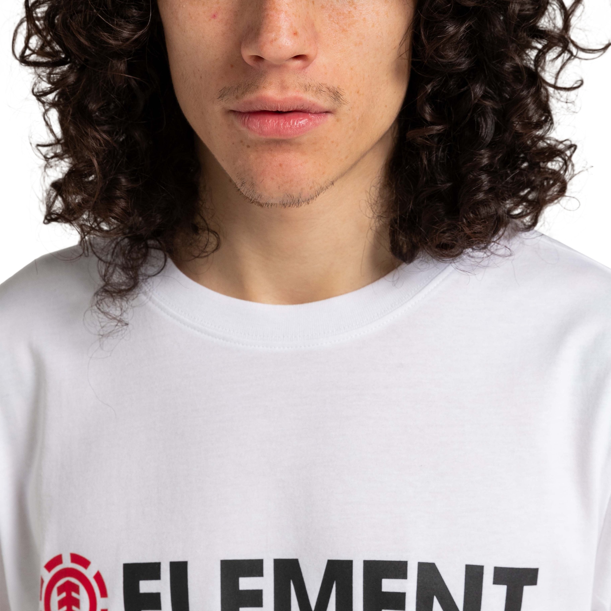 Camiseta de hombre Blazin Element - Blanco Blanco-4