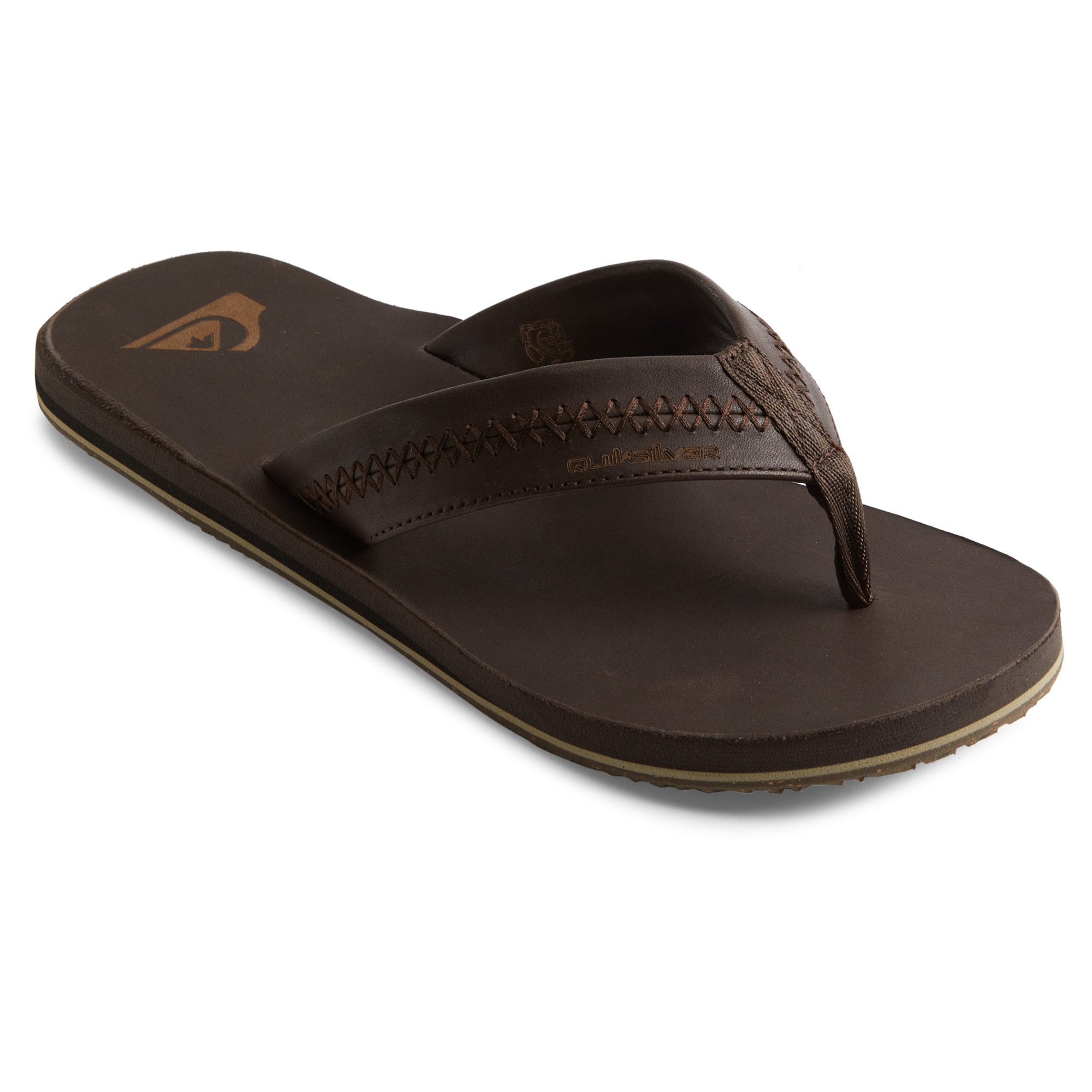 Sandalias de hombre Carver Natural Quiksilver - Marrón Marrón-1