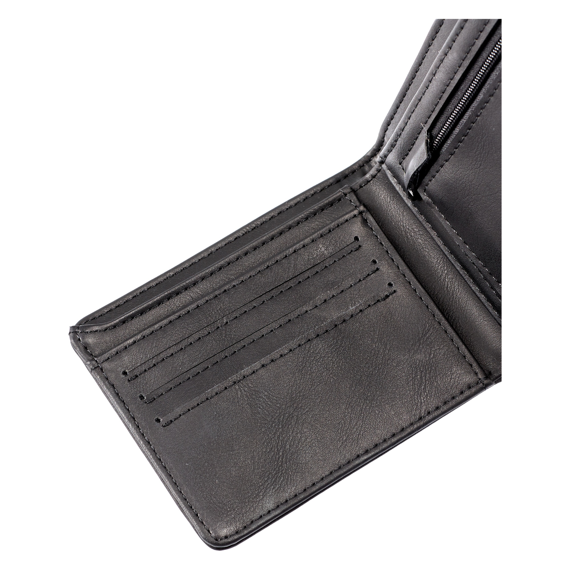 Cartera de hombre Slim Rays Quiksilver - Negro Negro-3