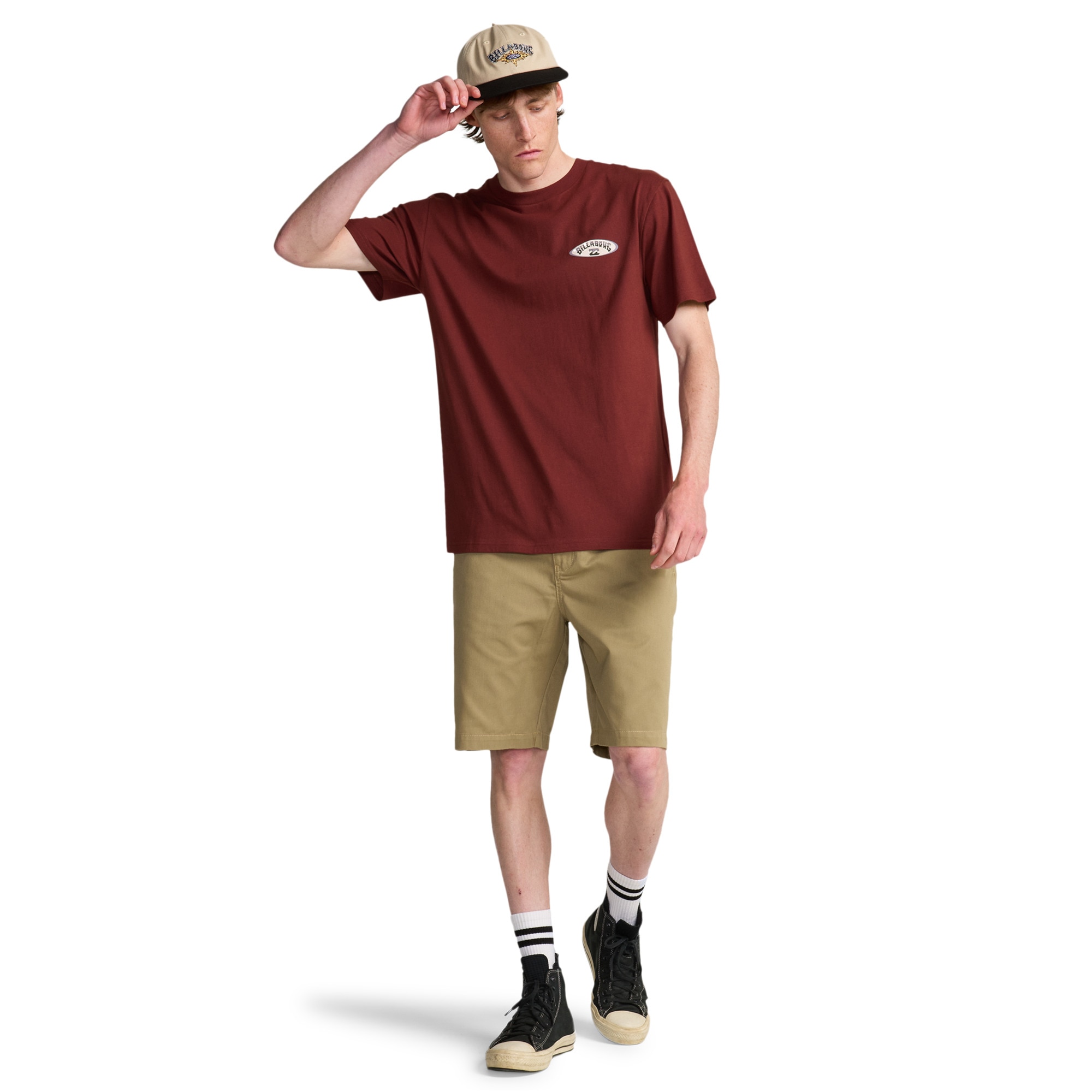 Imagen 2 de Pantalón corto de hombre Carter Billabong - Verde oscuro Verde oscuro