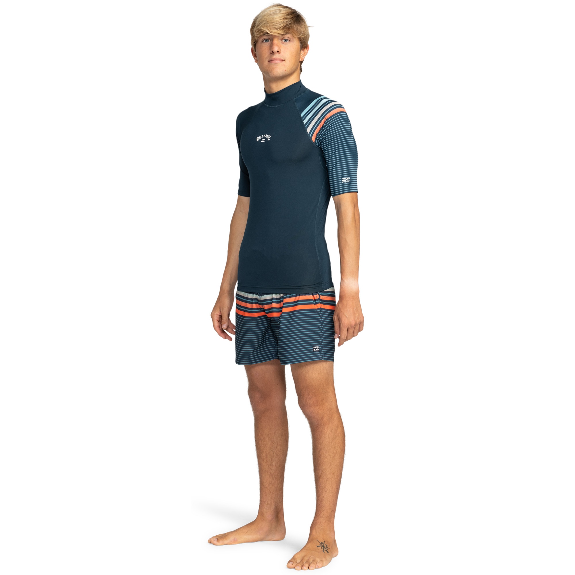 Lycra de surf de hombre Contrast Billabong - Azul Azul-5