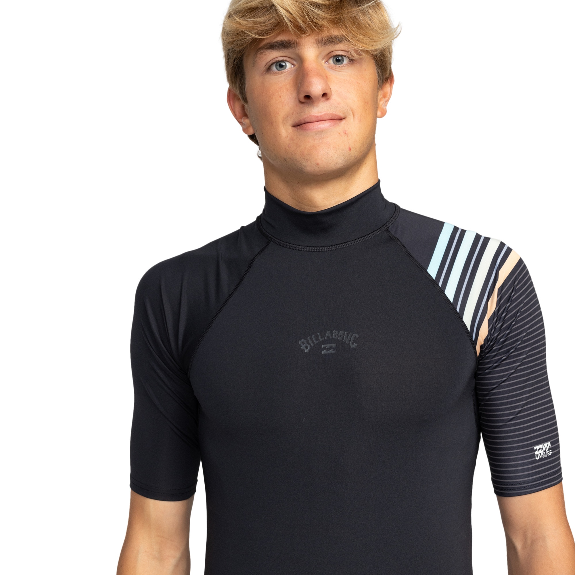 Lycra de surf de hombre Contrast Billabong - Negro Negro-3
