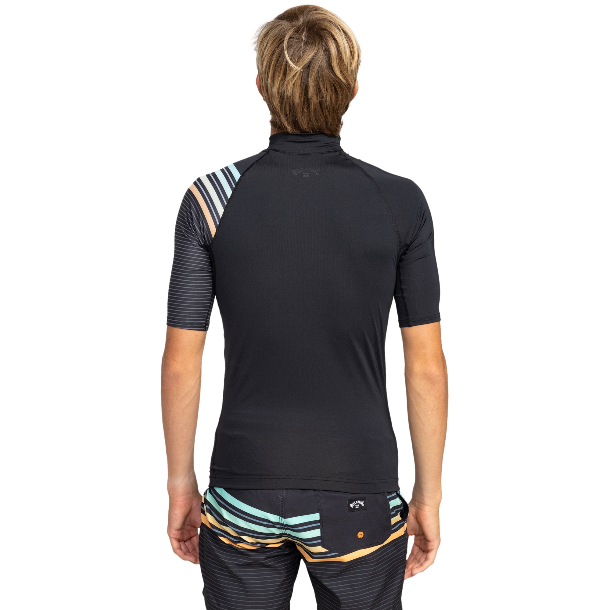 Lycra de surf de hombre Contrast Billabong - Negro Negro-6