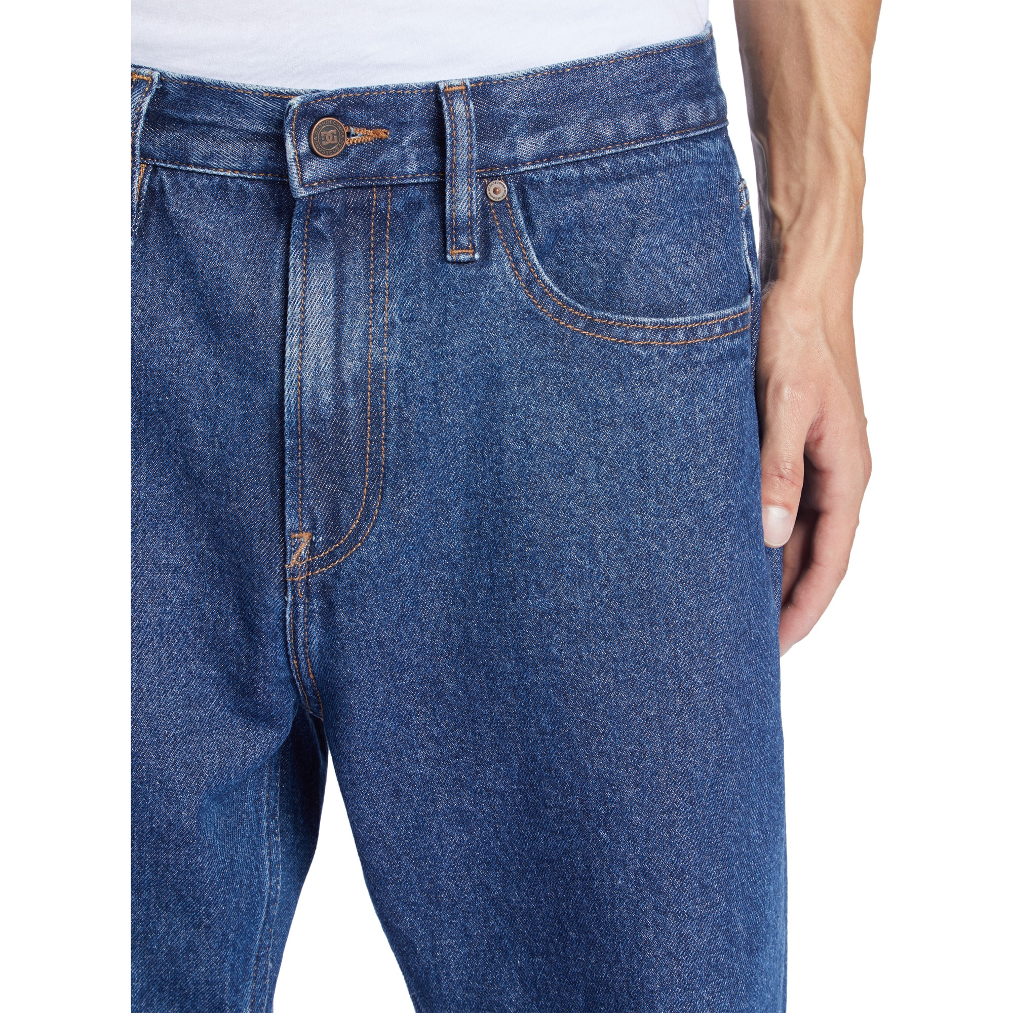 Imagen 5 de Vaquero relajado de hombre Worker DC Shoes - Azul Azul