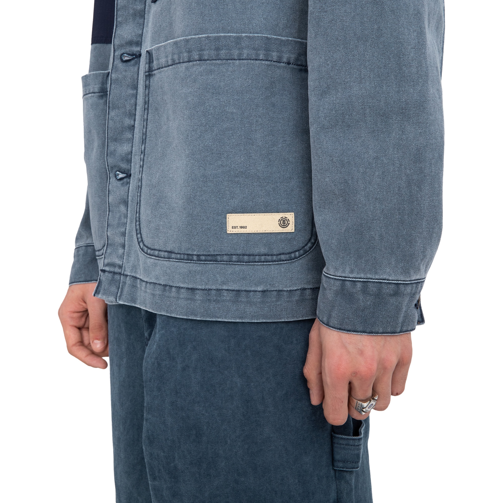 Camisa de hombre Carpenter Element - Azul marino Azul marino-6