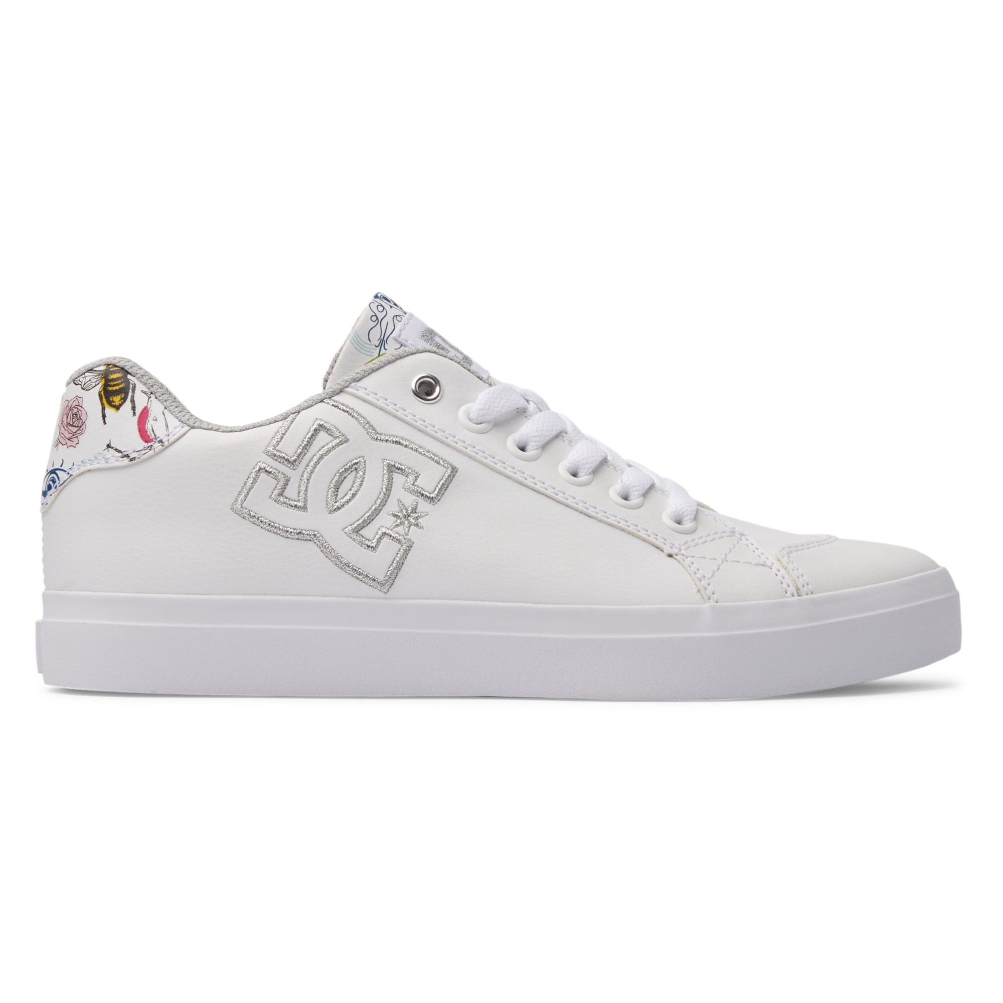 DC Shoes Zapatillas de mujer Chelsea Plus Se Sn Blanco