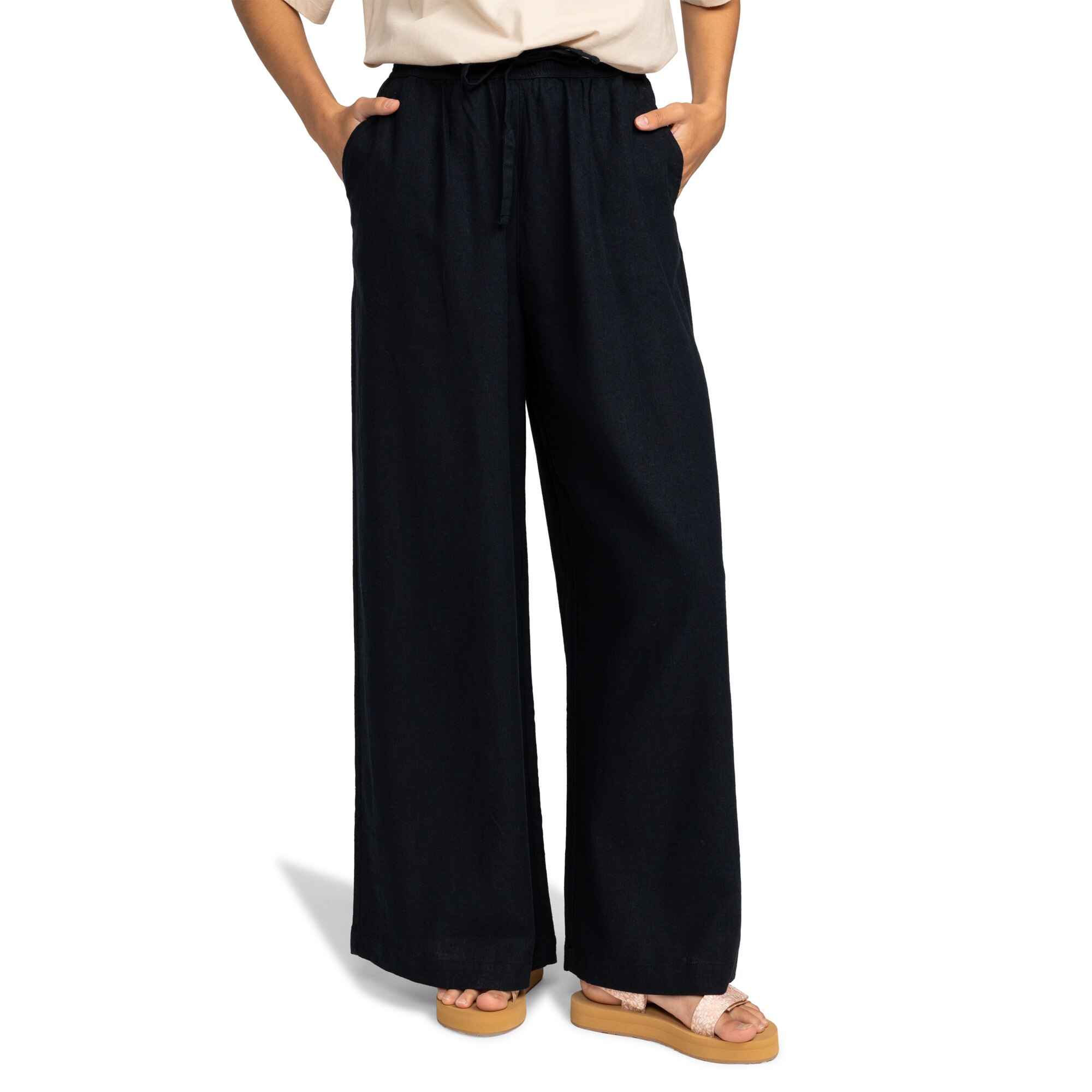 Pantalón de mujer Lekeitio Break Mid Roxy - Negro Negro-2