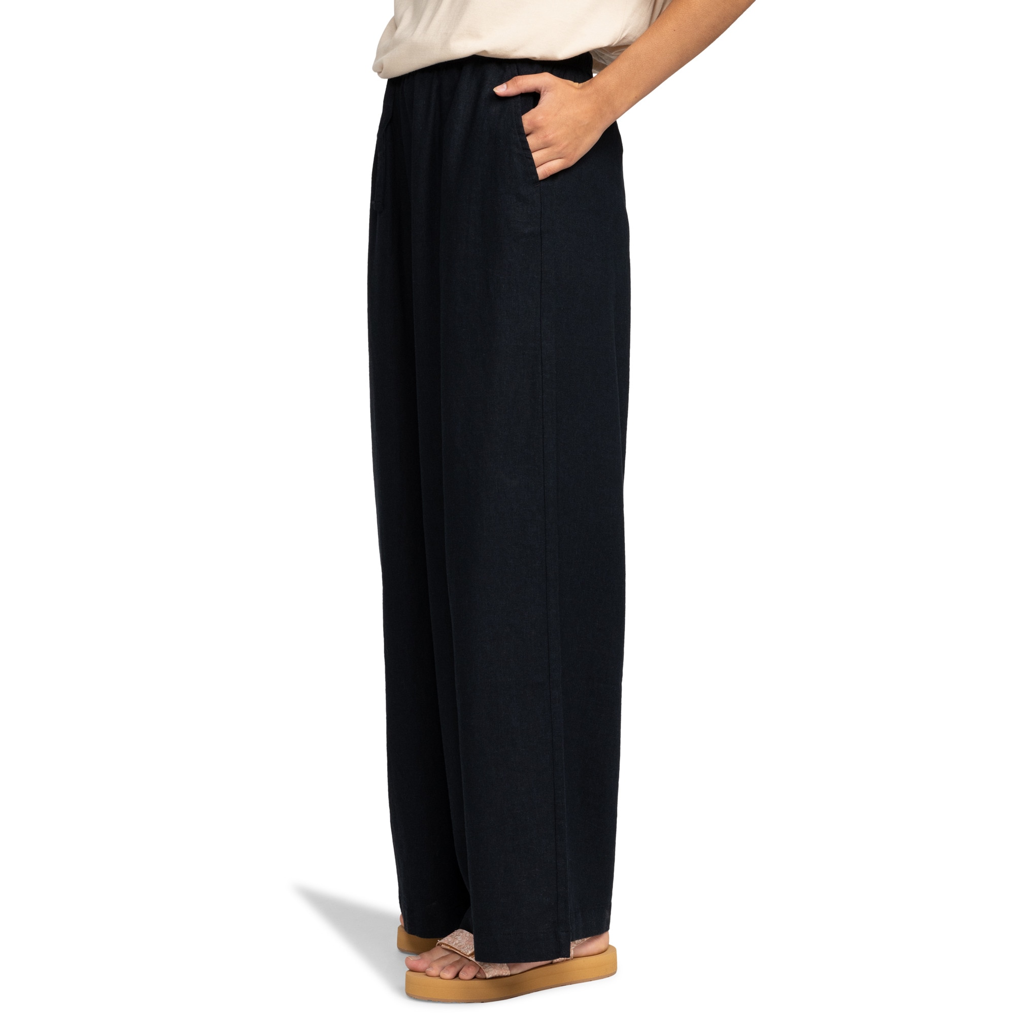 Pantalón de mujer Lekeitio Break Mid Roxy - Negro Negro-4