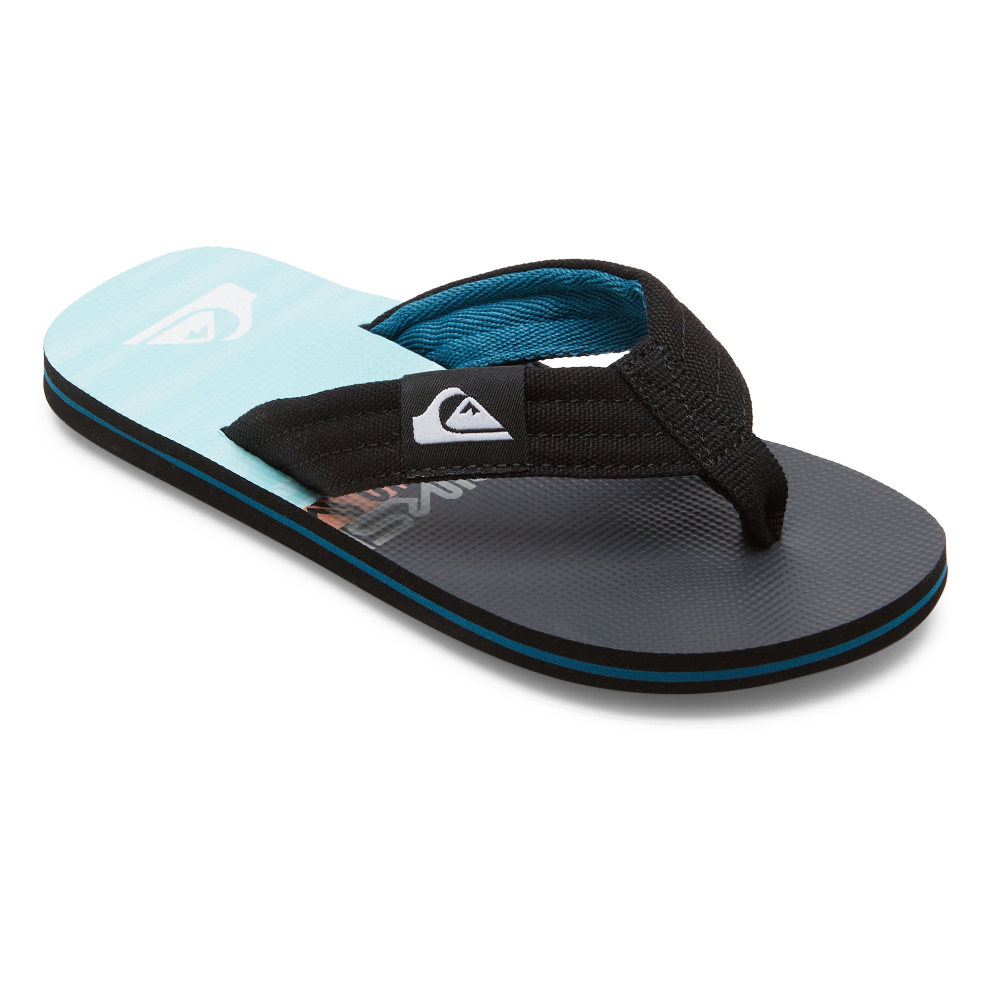 Quiksilver Chanclas de niños Molokai Layback Negro