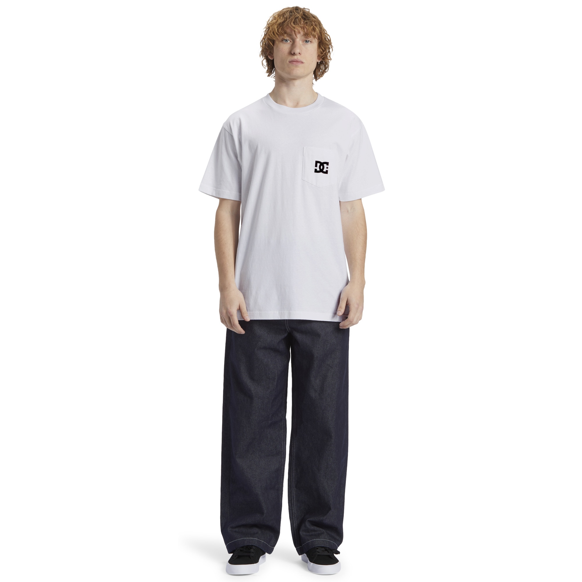 Camisetas de hombre DC Star Pocket DC Shoes - Blanco Blanco-5