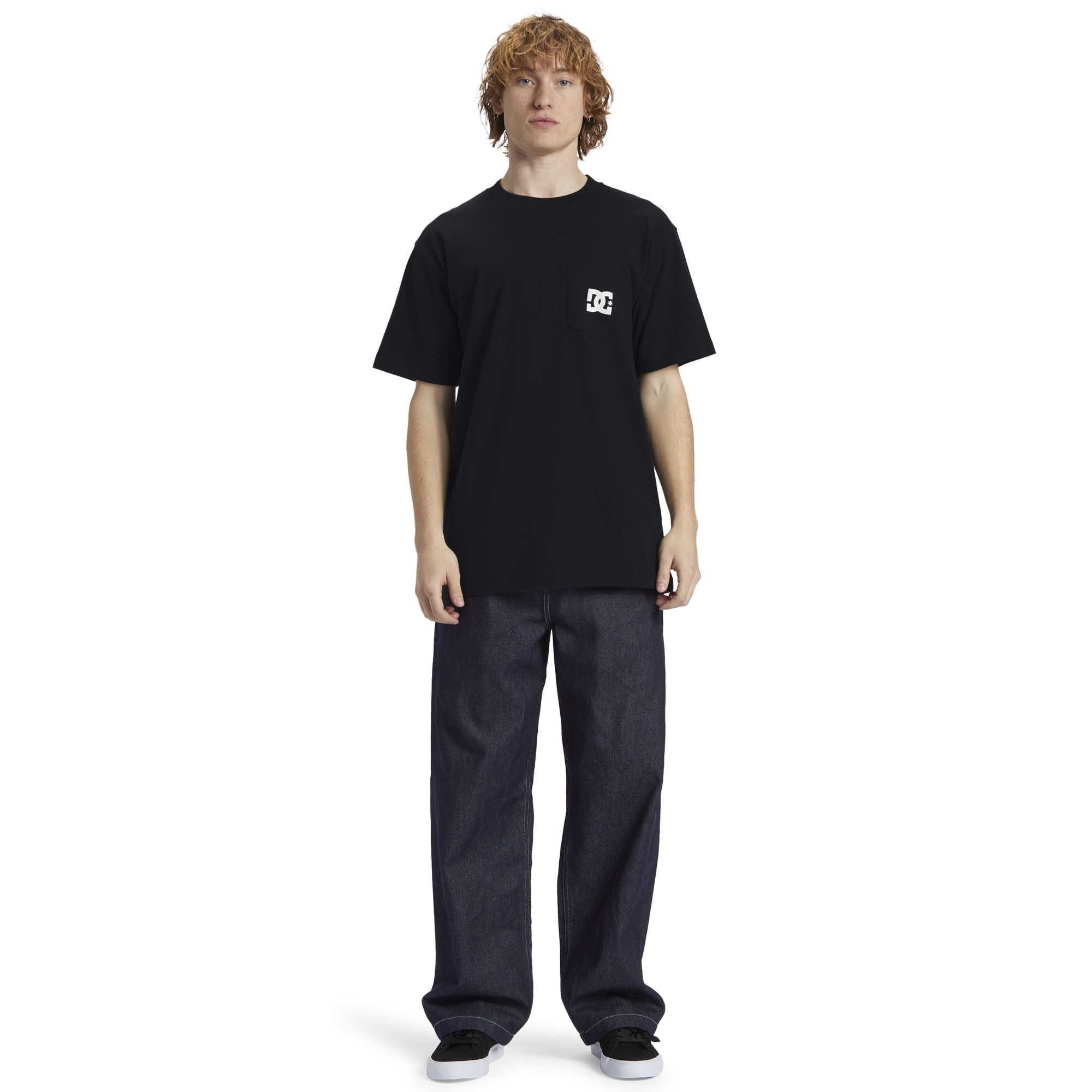 Camisetas de hombre DC Star Pocket DC Shoes - Negro Negro-3