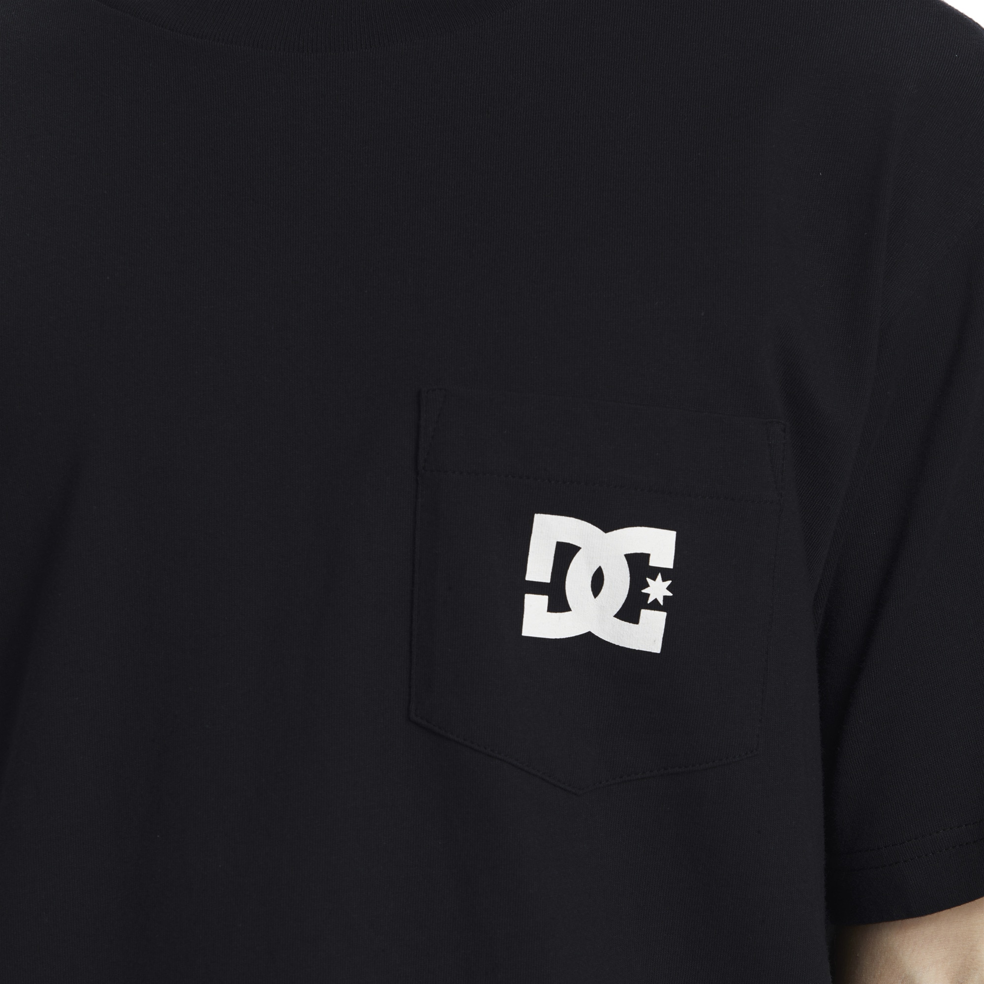 Camisetas de hombre DC Star Pocket DC Shoes - Negro Negro-5