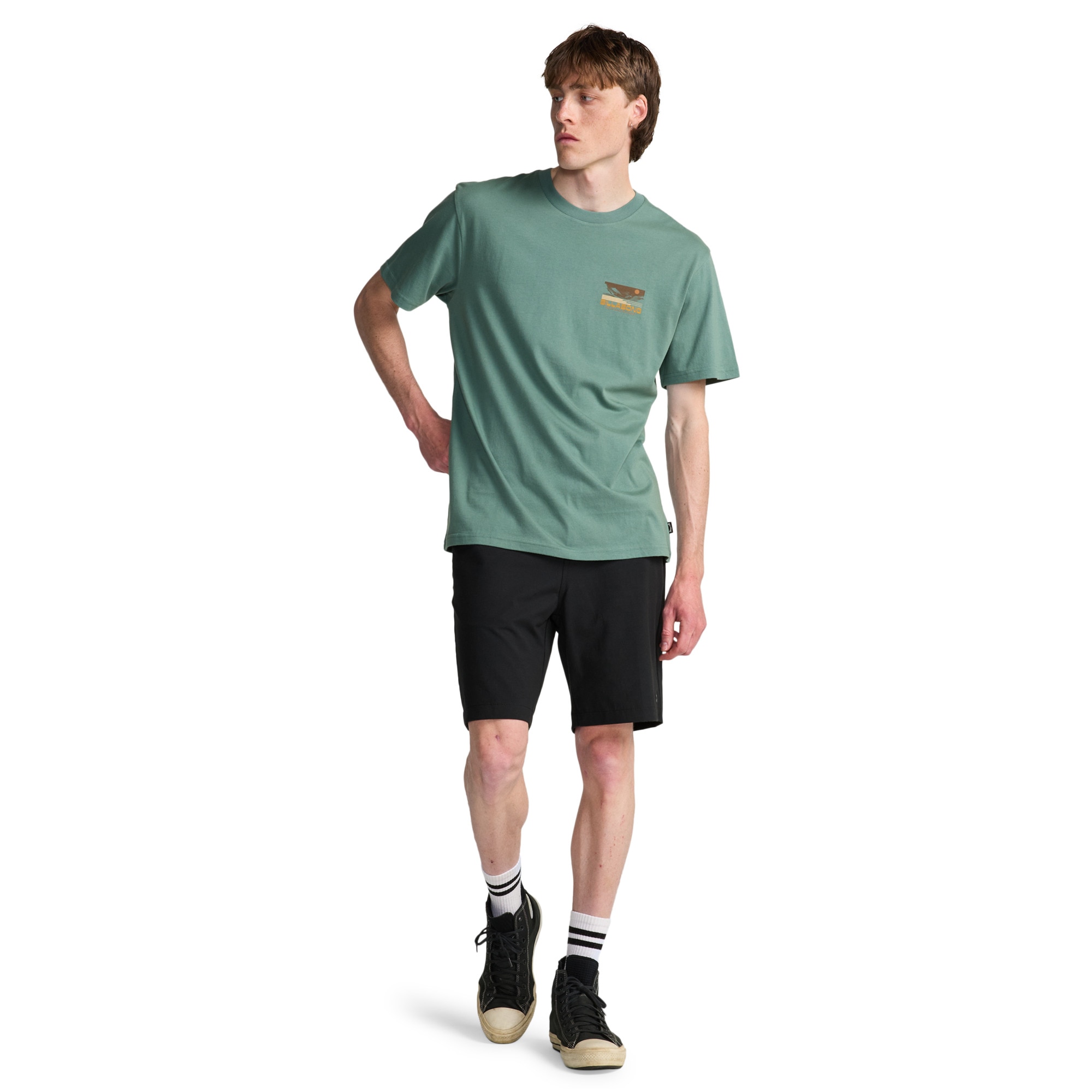 Imagen 3 de Bañador Híbrido de hombre Crossfire Solid 20" Billabong - Negro Negro