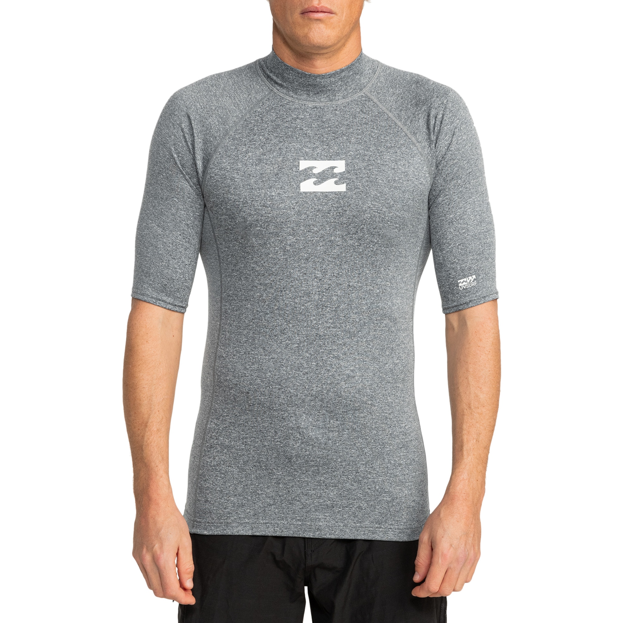 Imagen 0 de Camiseta de surf de hombre Waves All Day Billabong Gris oscuro