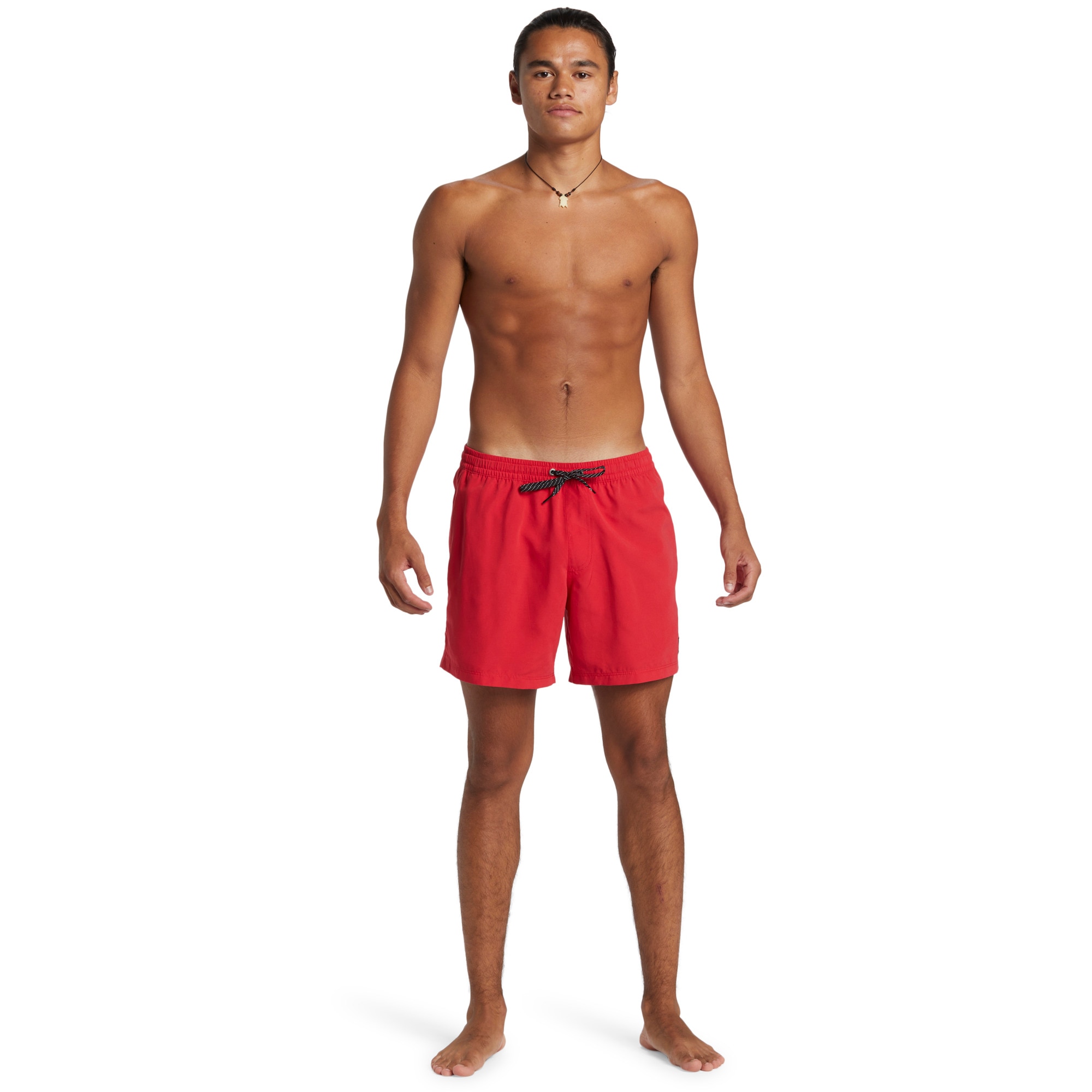 Imagen 5 de Short de Natación de hombre Everyday Solid Volley 15" Quiksilver - Rojo Rojo