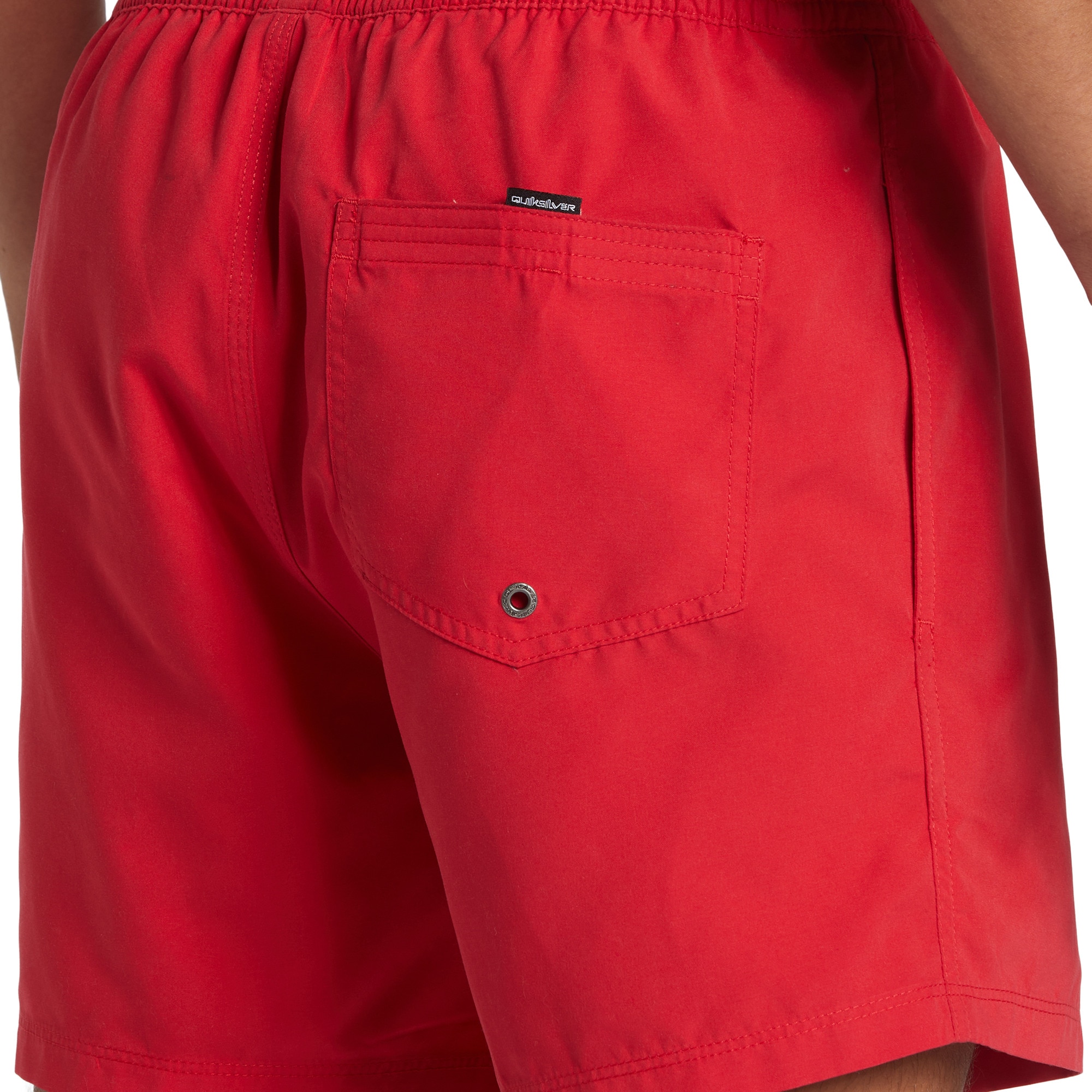 Imagen 6 de Short de Natación de hombre Everyday Solid Volley 15" Quiksilver - Rojo Rojo
