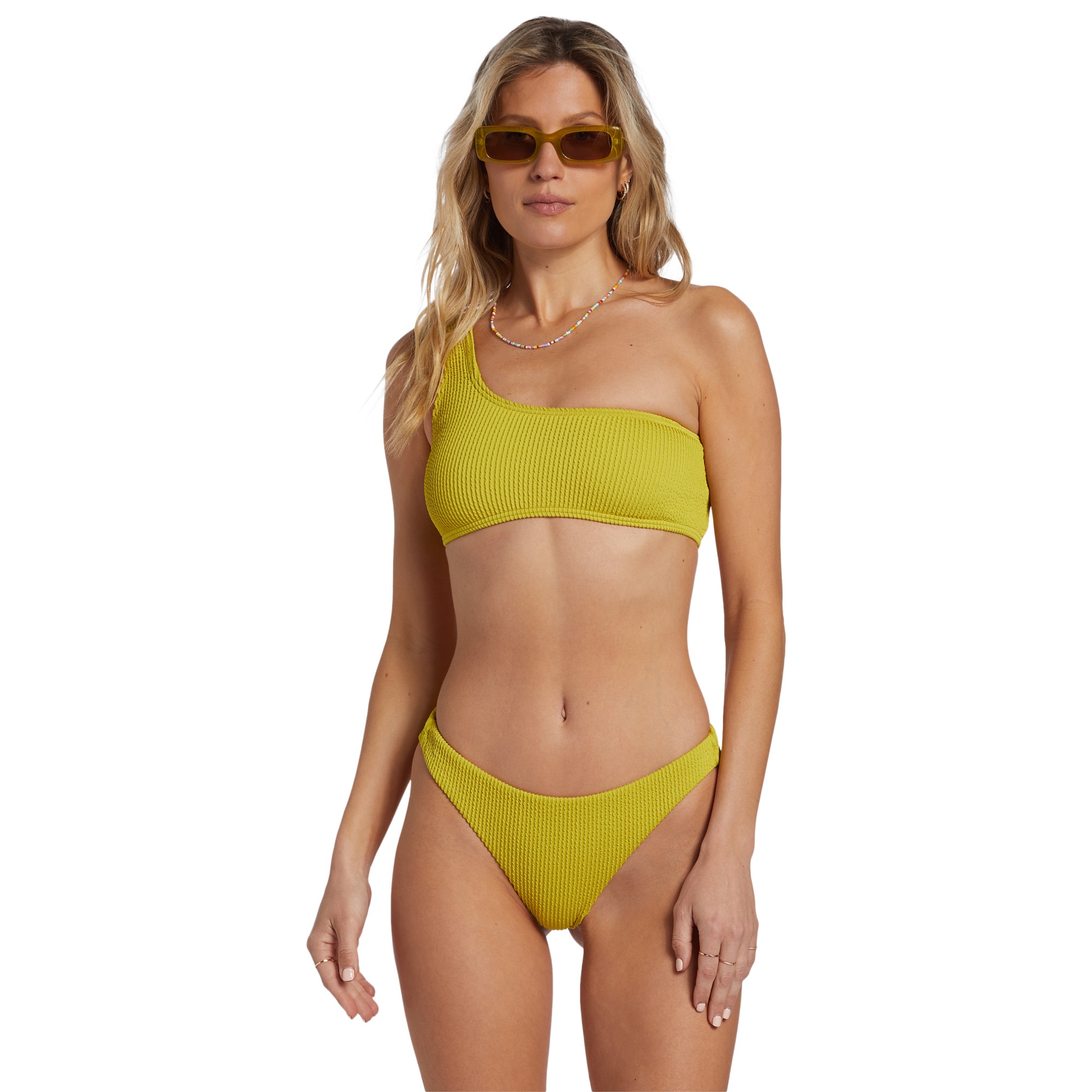 Braga de bikini de mujer Summer High Tanga Billabong - Verde Verde-1