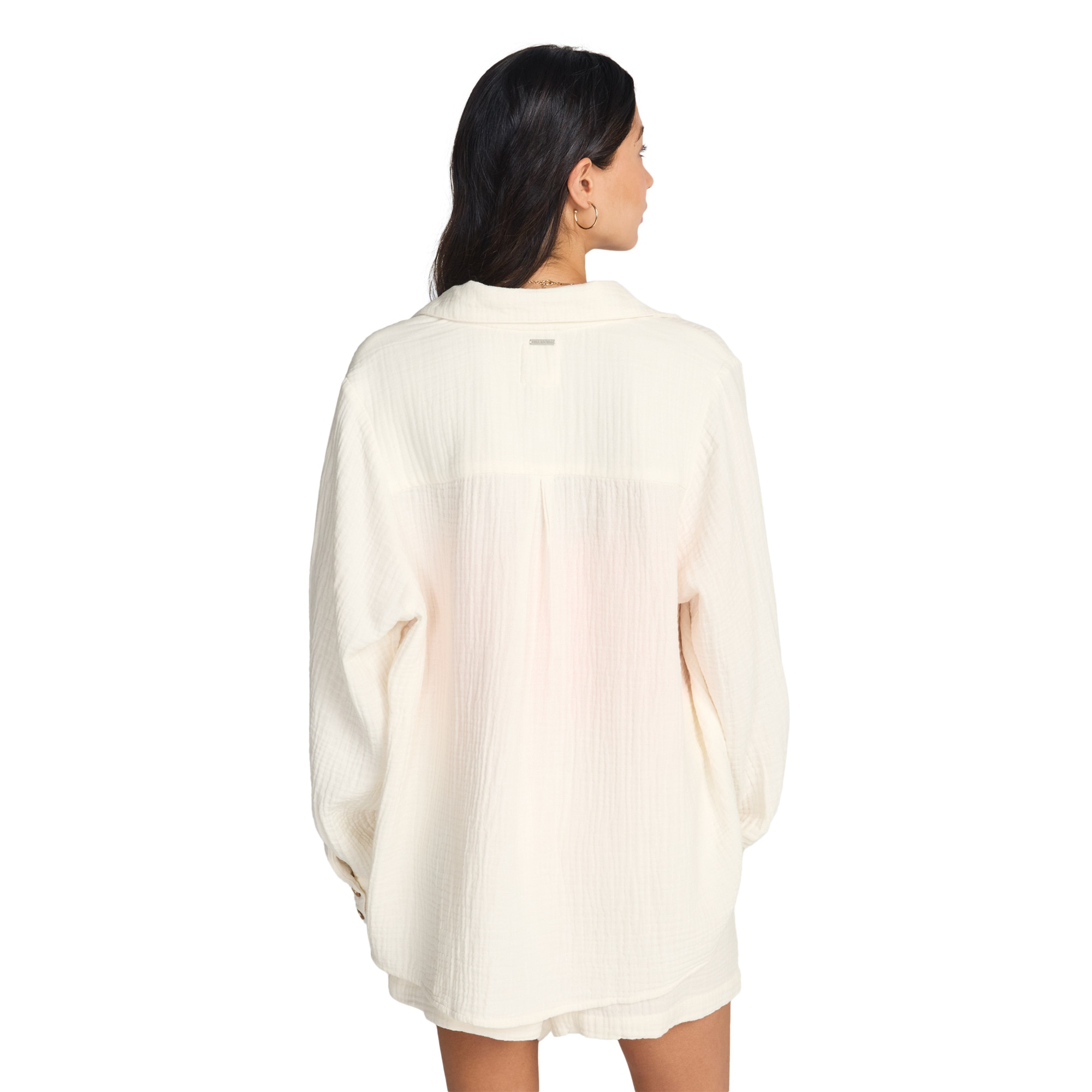 Camisa de mujer Swell Blouse Billabong - Blanco Blanco-4